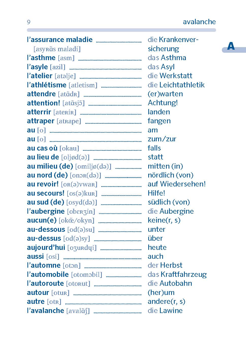 PONS Das kleine Wörterbuch Französisch
