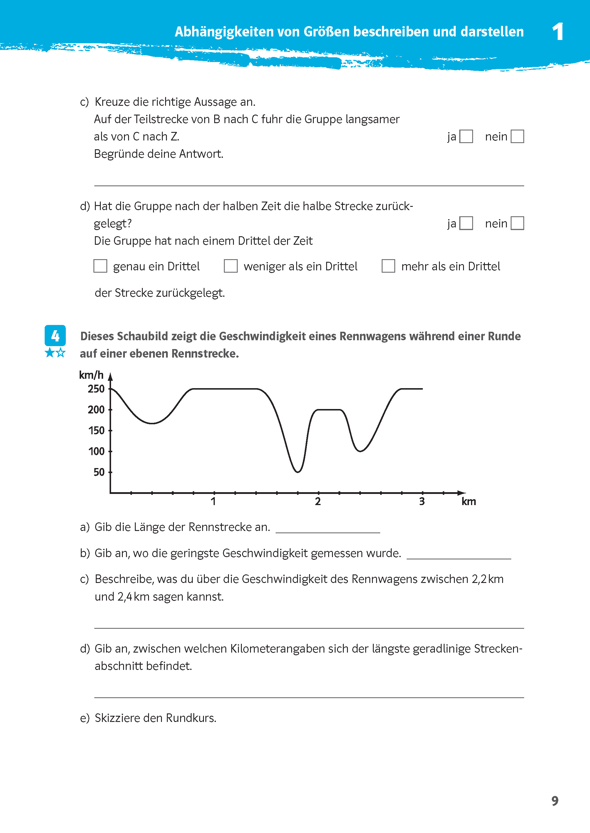 Klett 10-Minuten-Training Mathematik Dreisatz 6./7. Klasse