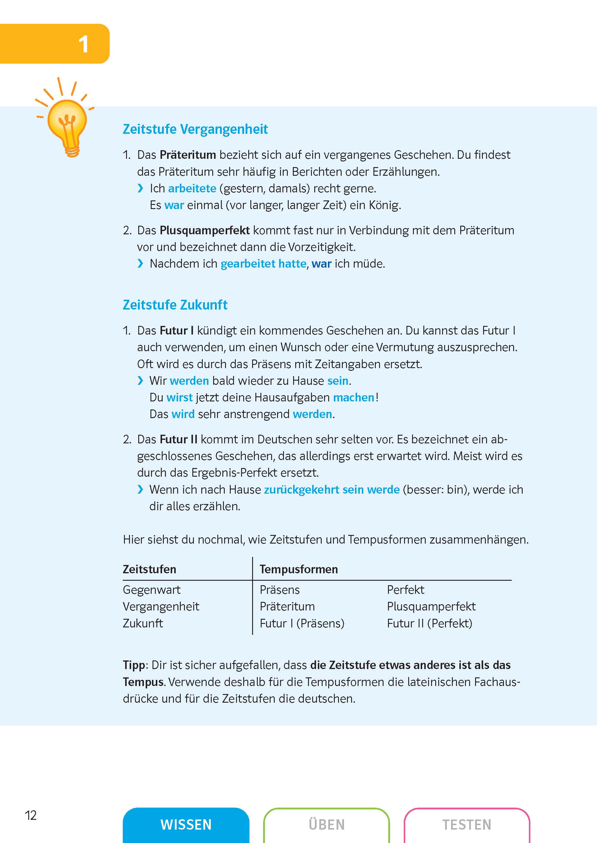 Klett Sicher in Deutsch Grammatik 7./8. Klasse