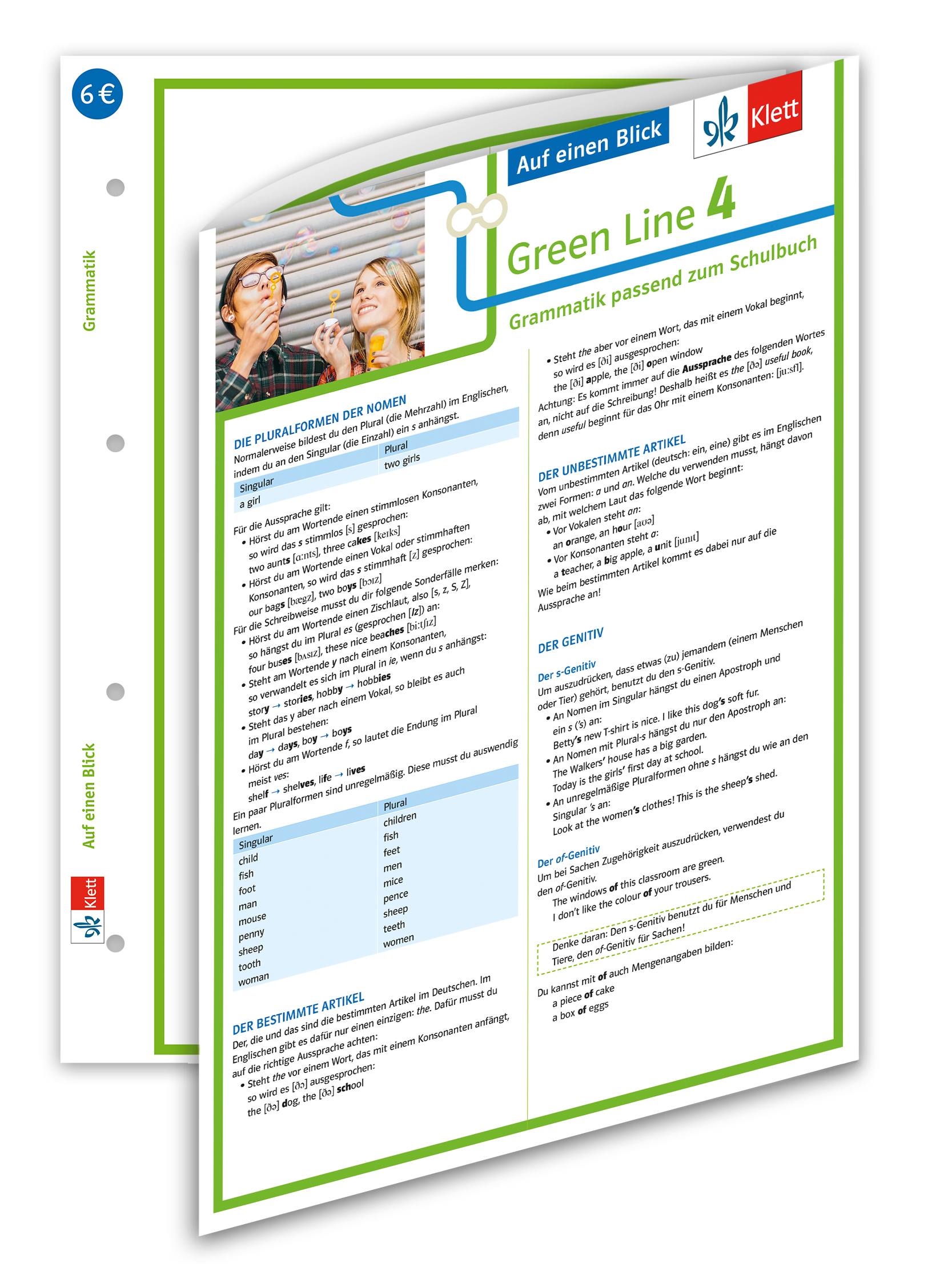 Klett Green Line 4 G8 Klasse 8 - Auf einen Blick