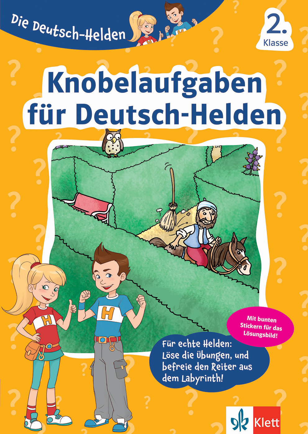 Klett Die Deutsch-Helden: Knobelaufgaben für Deutsch-Helden 2. Klasse