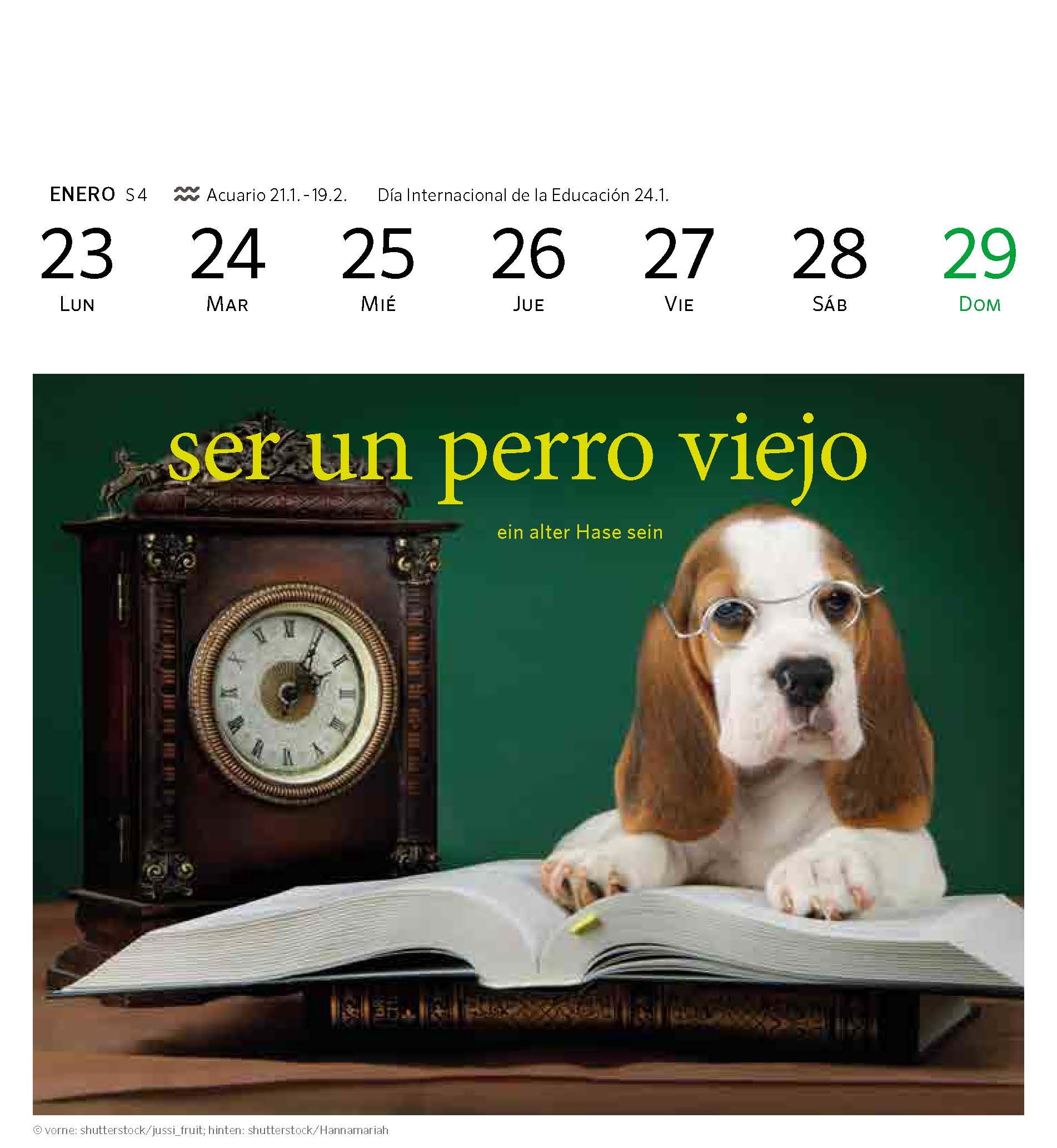 PONS Sprachkalender Spanisch 2023