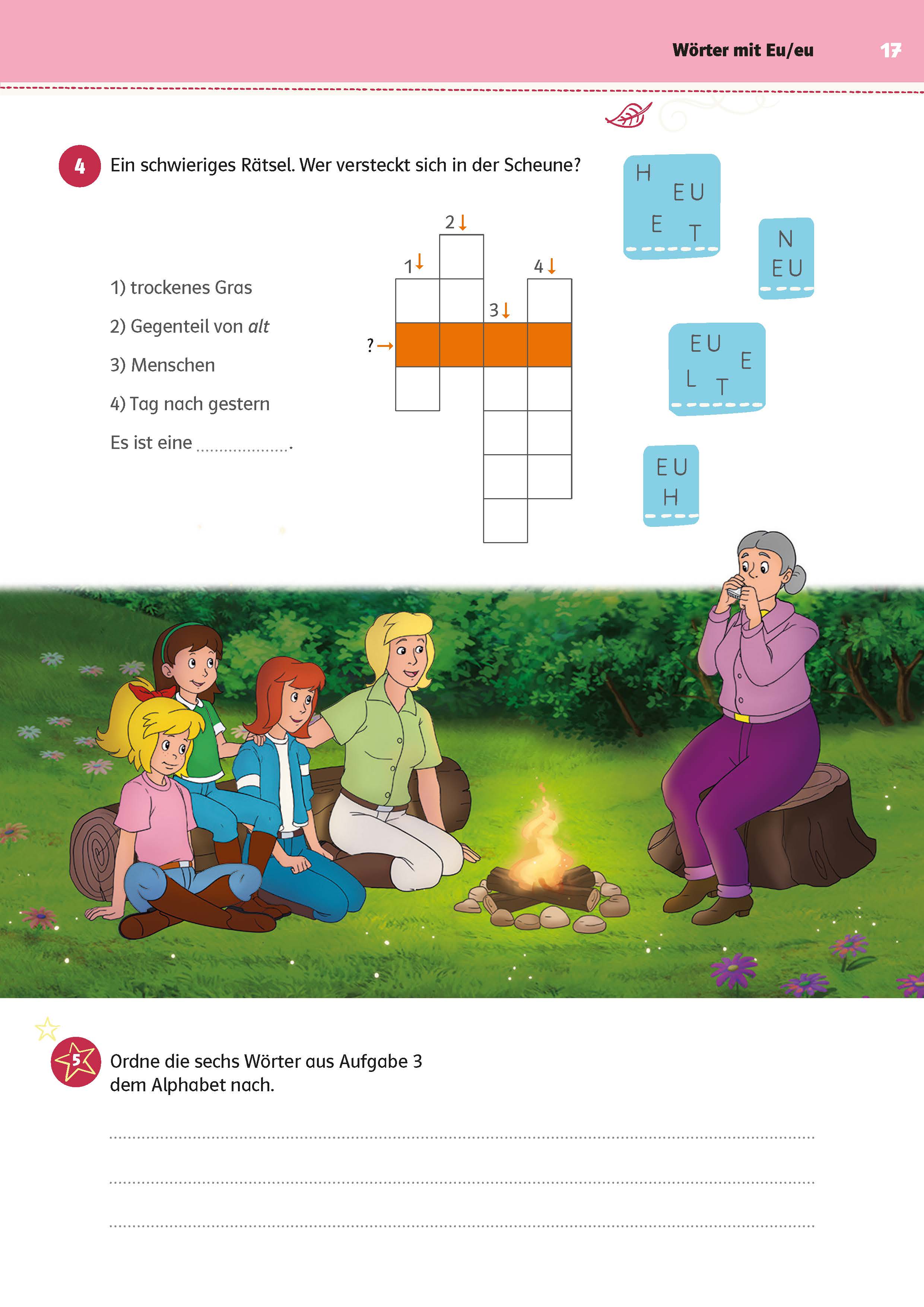 Bibi & Tina: Mein Übungsbuch für die 2. Klasse