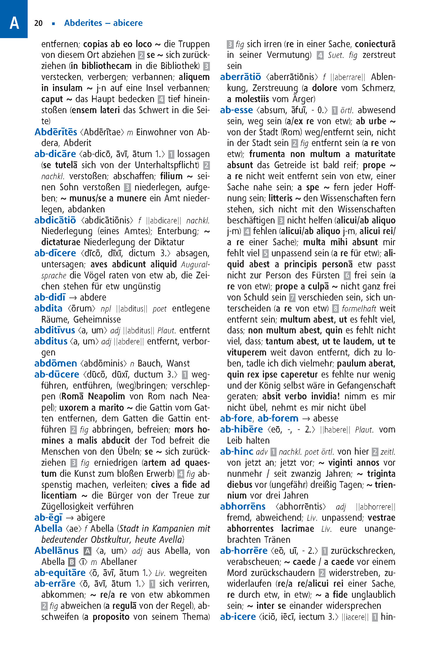 Langenscheidt Abitur-Wörterbuch Latein Klausurausgabe