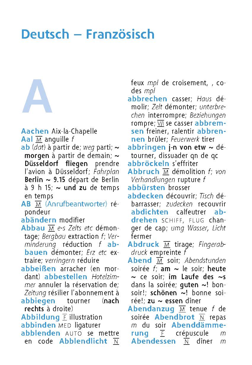 Langenscheidt Universal-Wörterbuch Französisch