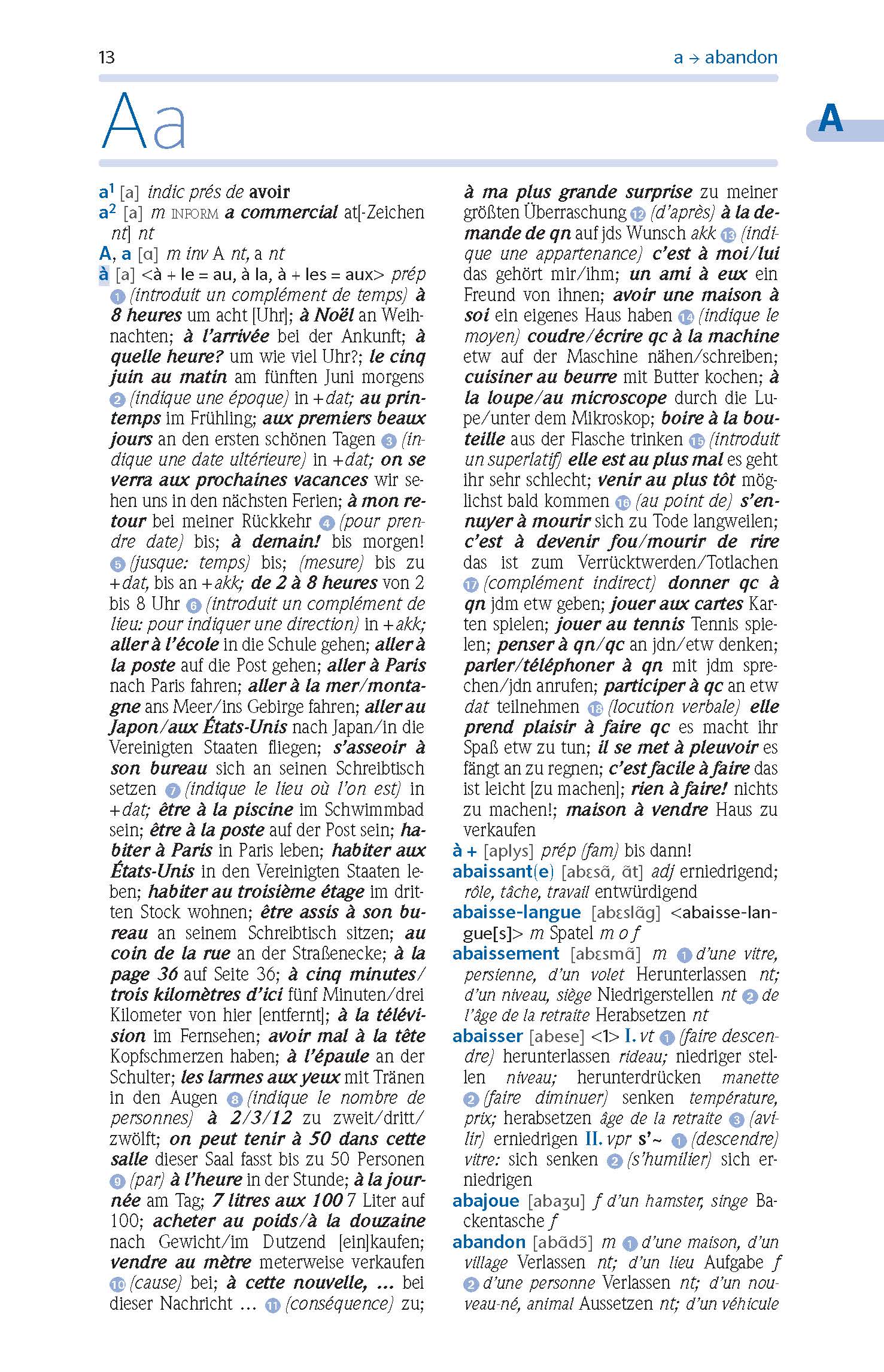 PONS Schülerwörterbuch Klausurausgabe Französisch