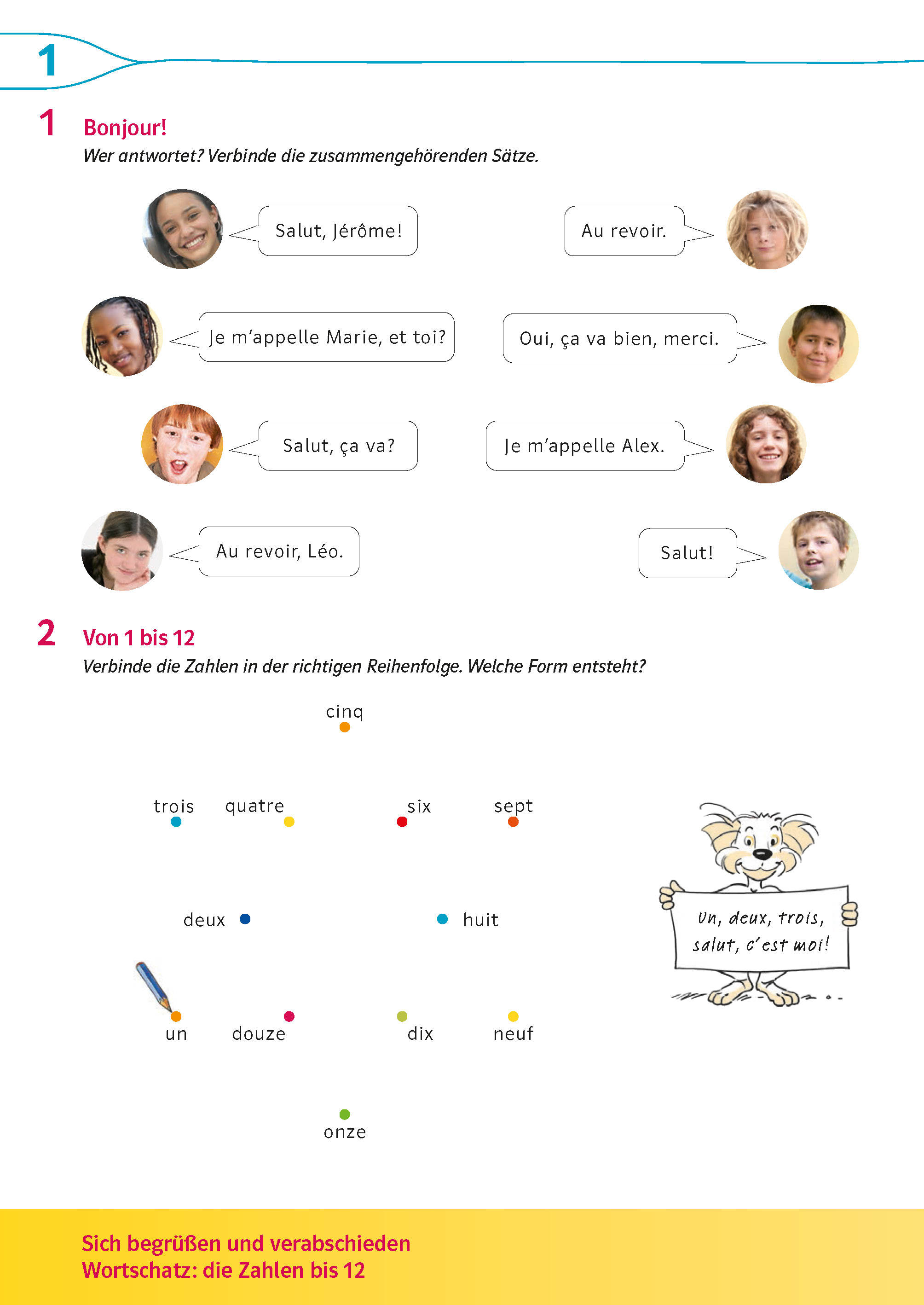 Découvertes 1 Bayern (ab 2017) - Übungsblock zum Schulbuch