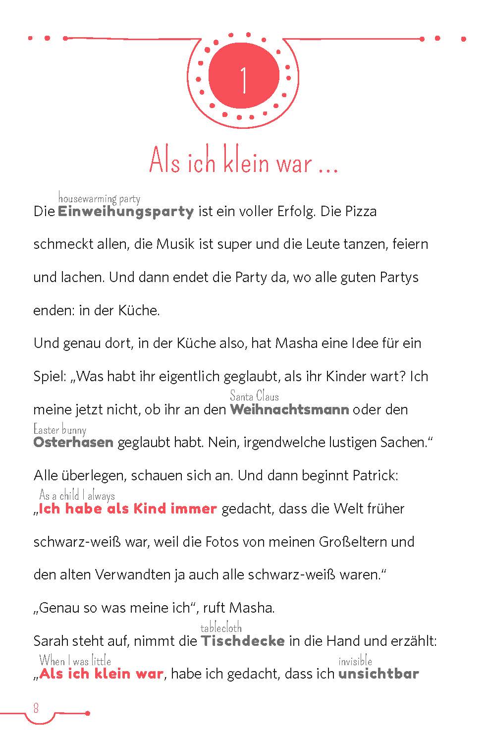 PONS 5-Minuten-Lektüren DaF Als ich klein war (A2)