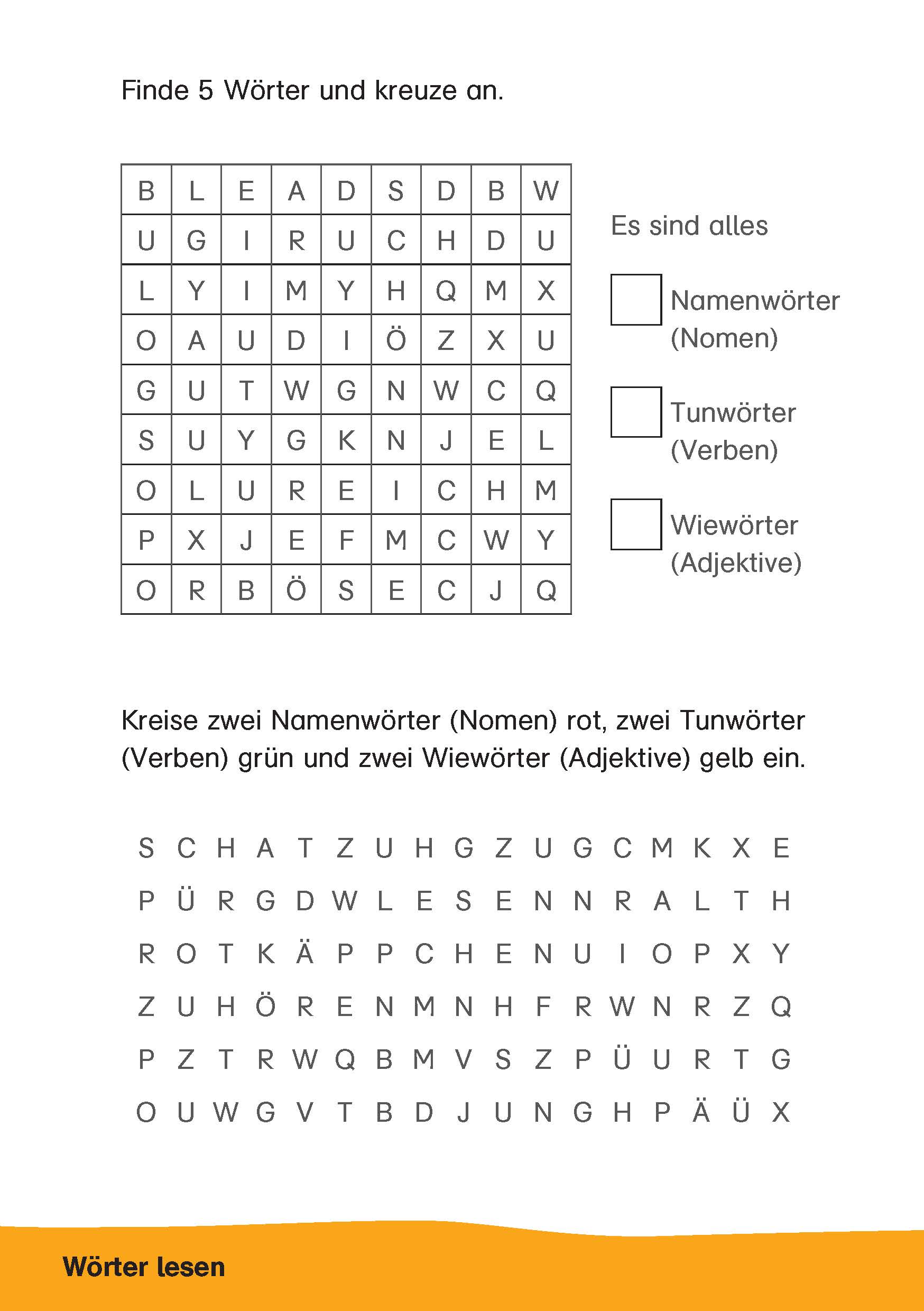 Klett Mein Rätsel-Block Rätsel dich schlau! Lesen 2. Klasse