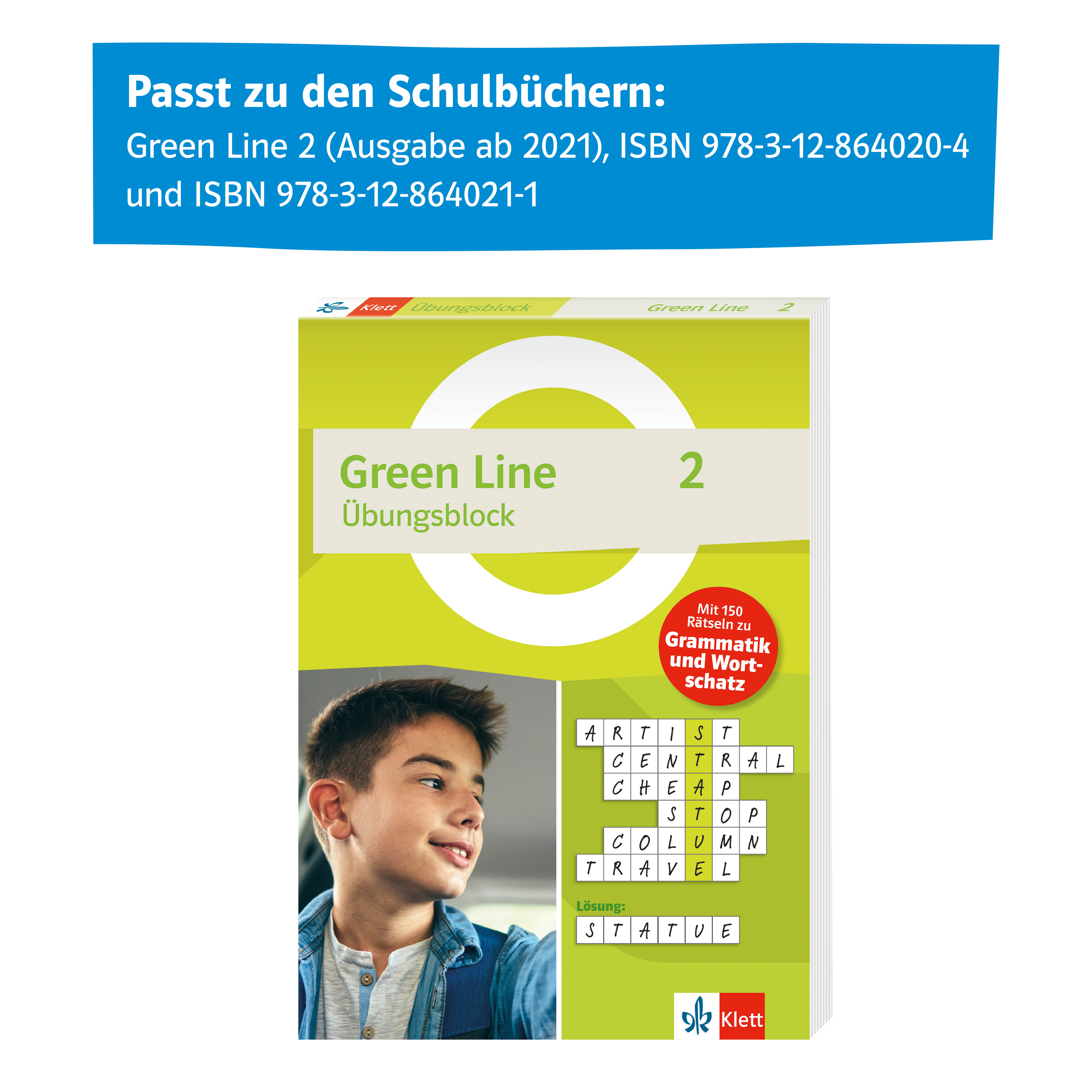 Green Line 2 (ab 2021) Klasse 6 - Übungsblock zum Schulbuch