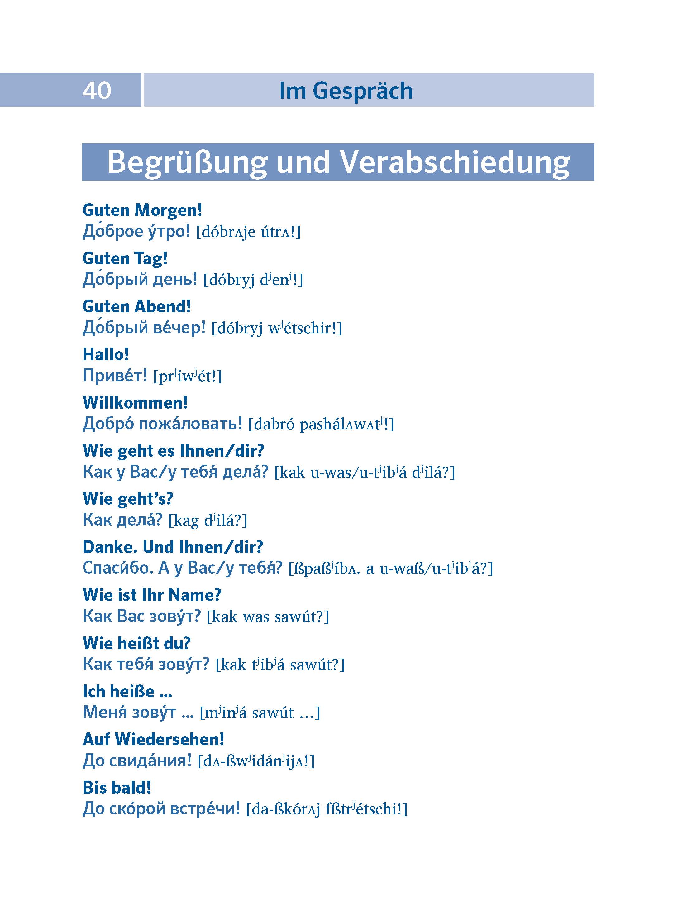 PONS Pocket-Sprachführer Russisch