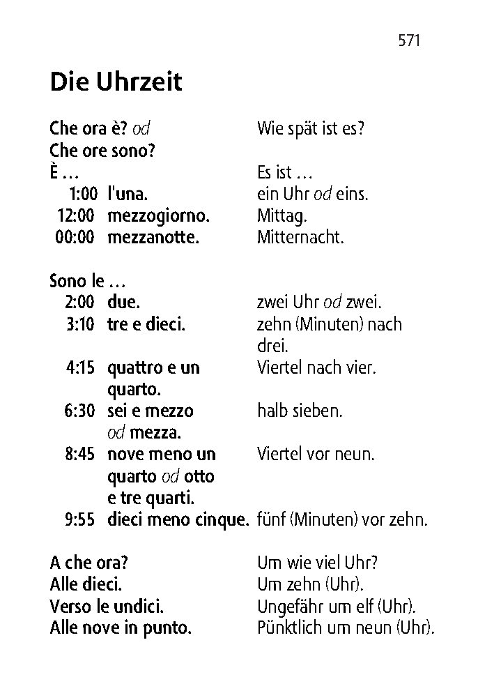 Langenscheidt Reisewörterbuch Italienisch