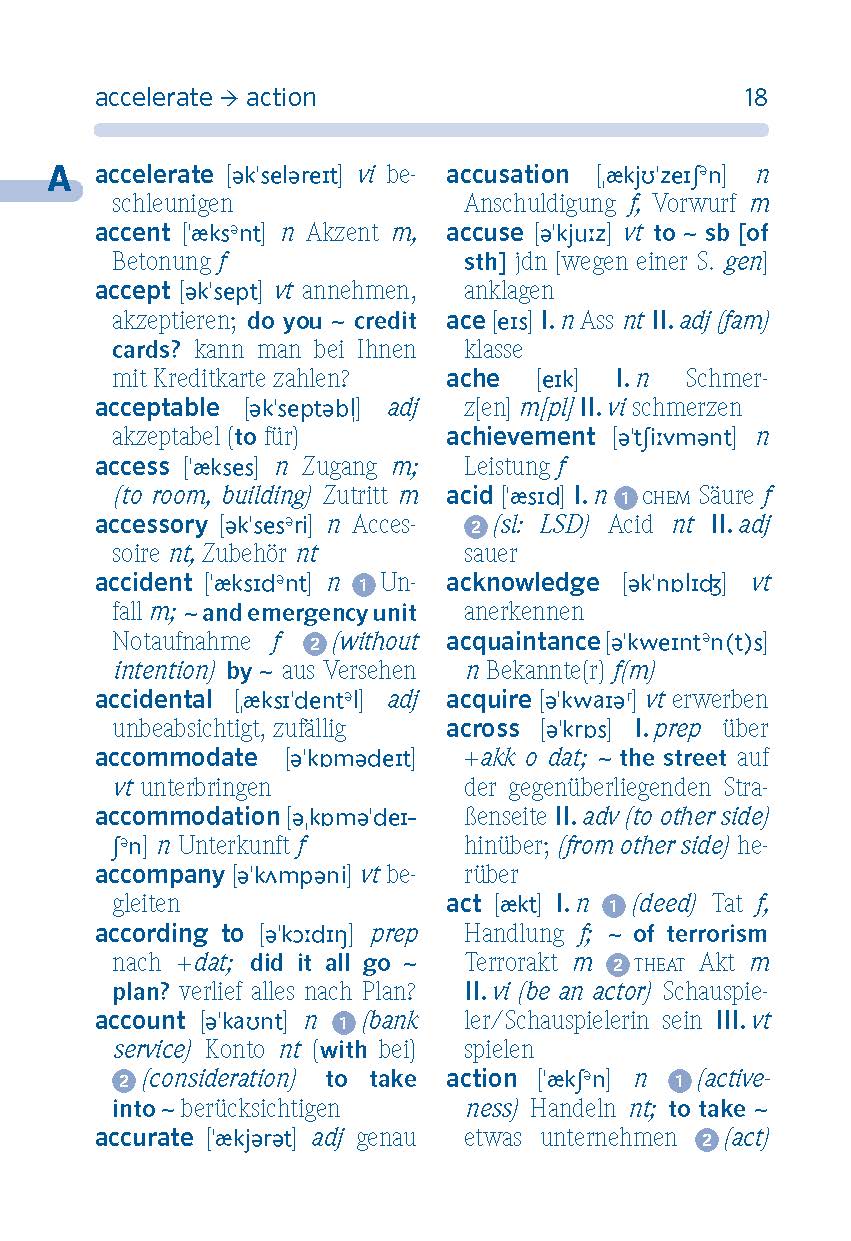 PONS Spick-Wörterbuch Englisch für die Schule