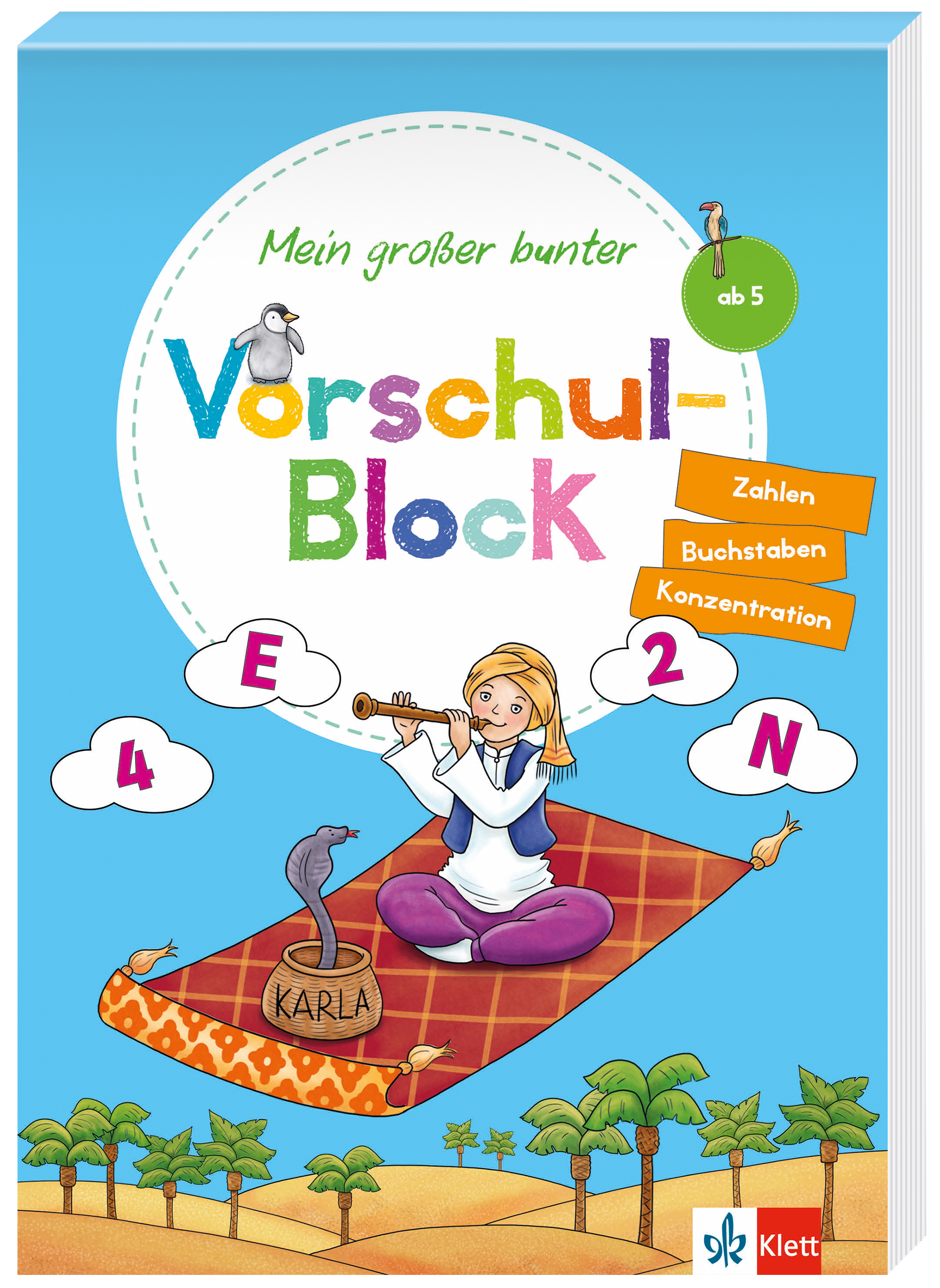 Klett Mein großer bunter Vorschul-Block