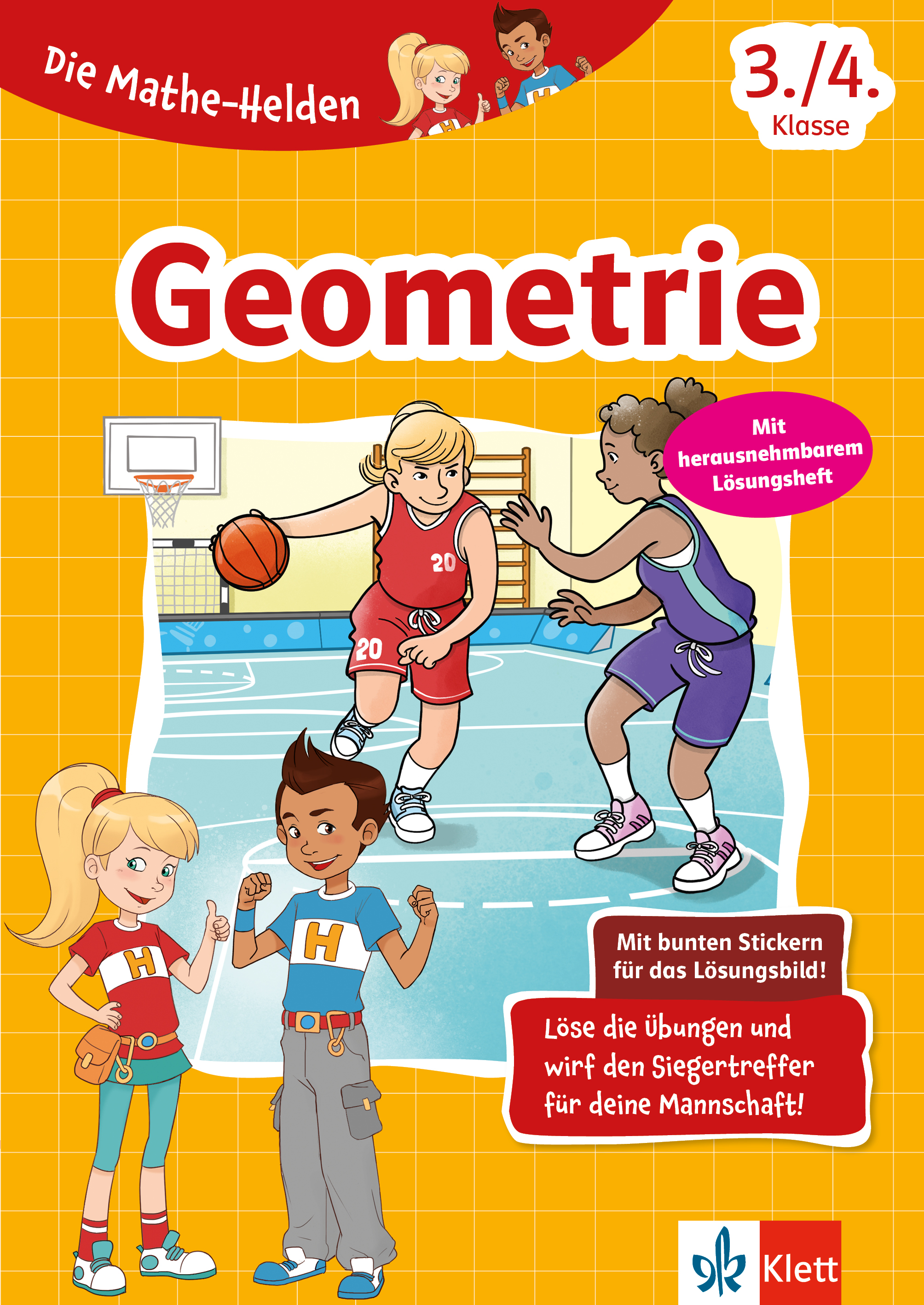 Klett Die Mathe-Helden: Geometrie 3./4. Klasse