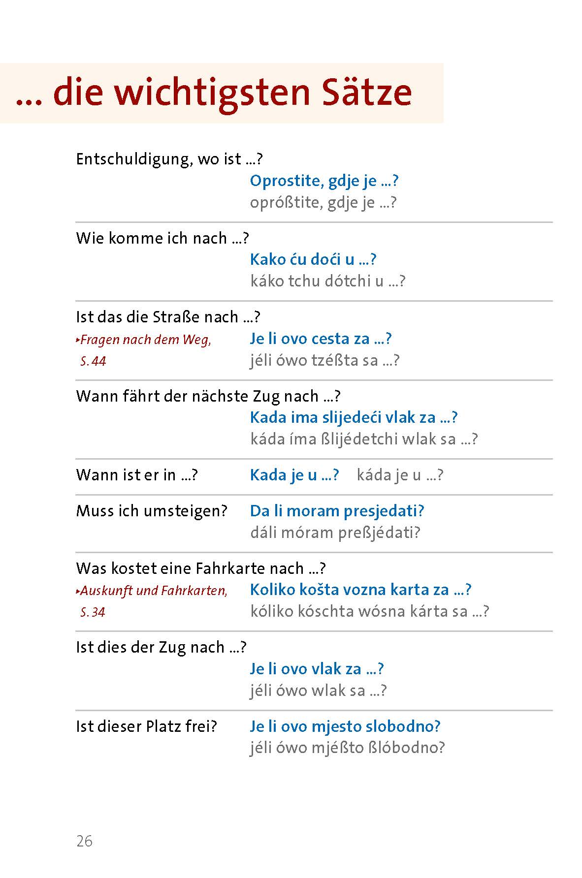 Langenscheidt Sprachführer Kroatisch