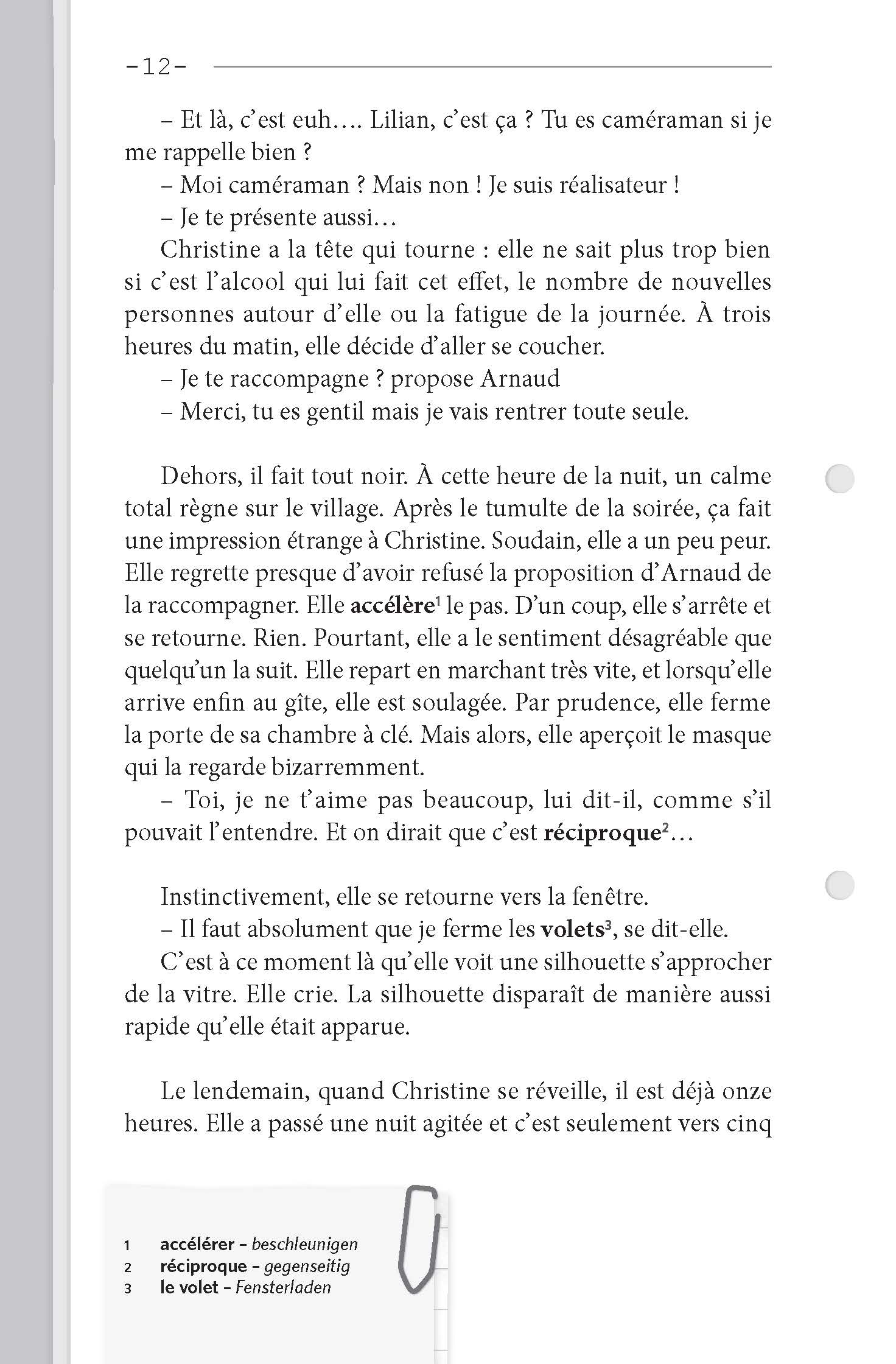 PONS Kurzkrimi Französisch - Le masque sorcier