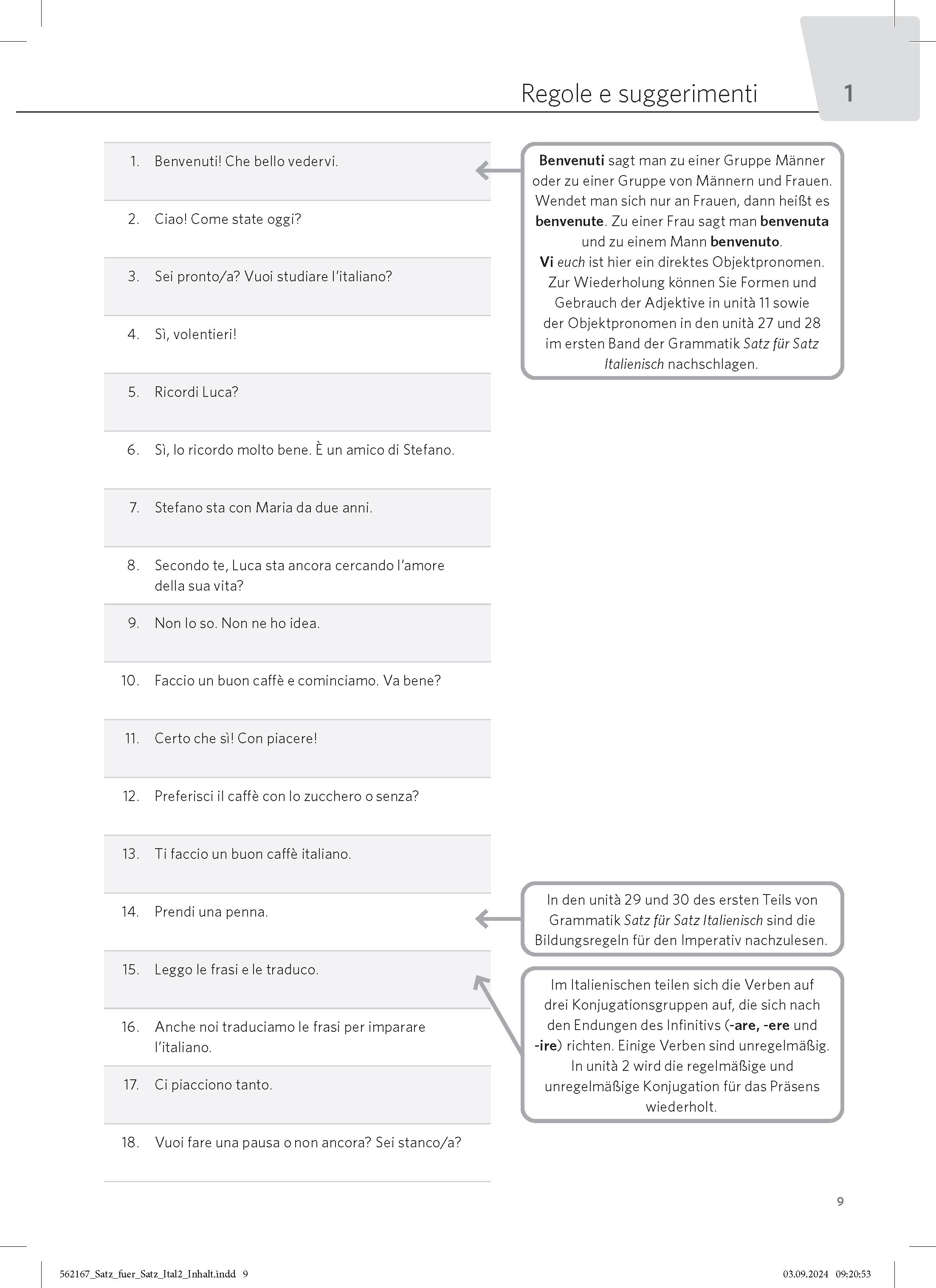 PONS Satz für Satz Italienisch A2