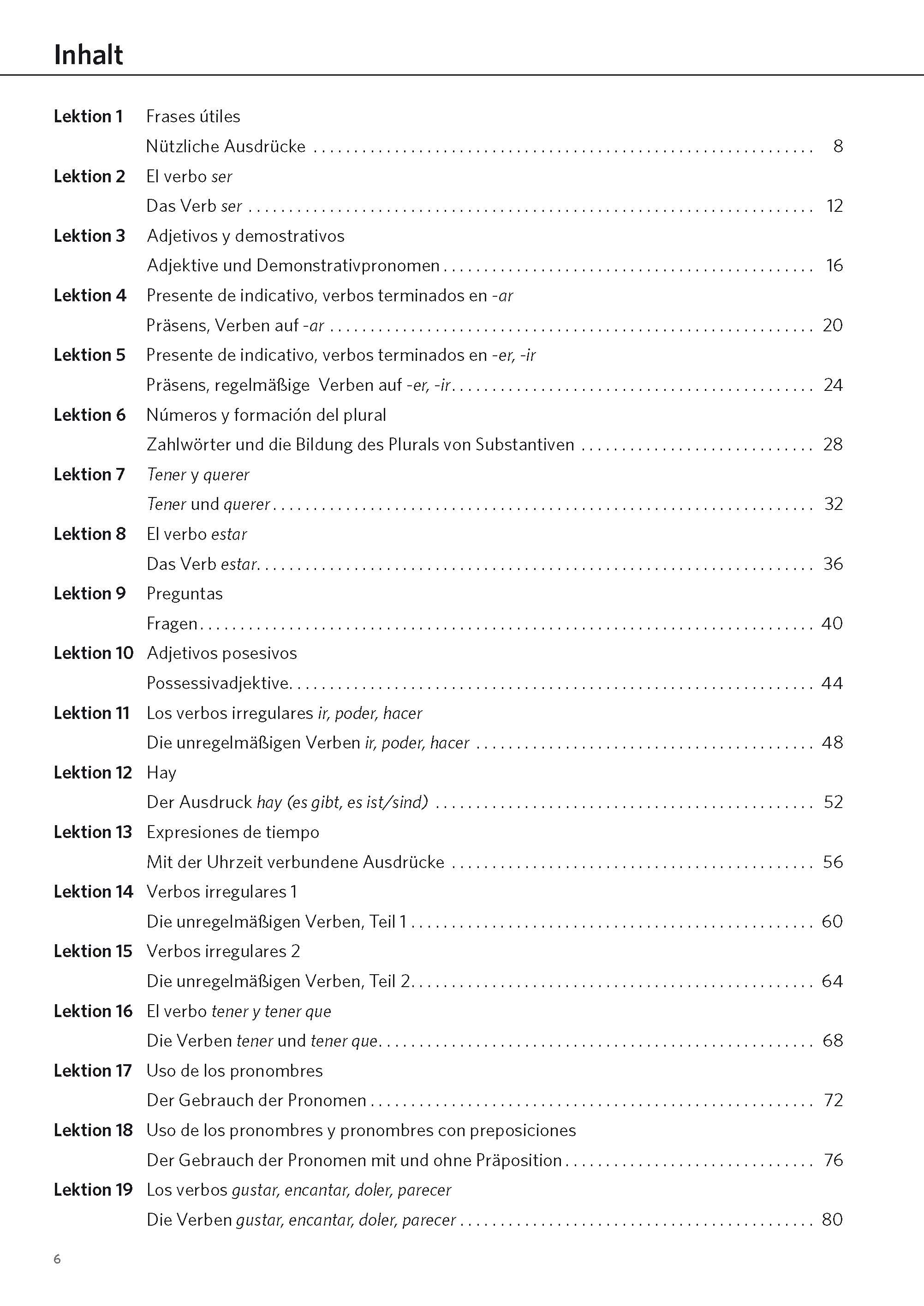 PONS Satz für Satz Spanisch A1