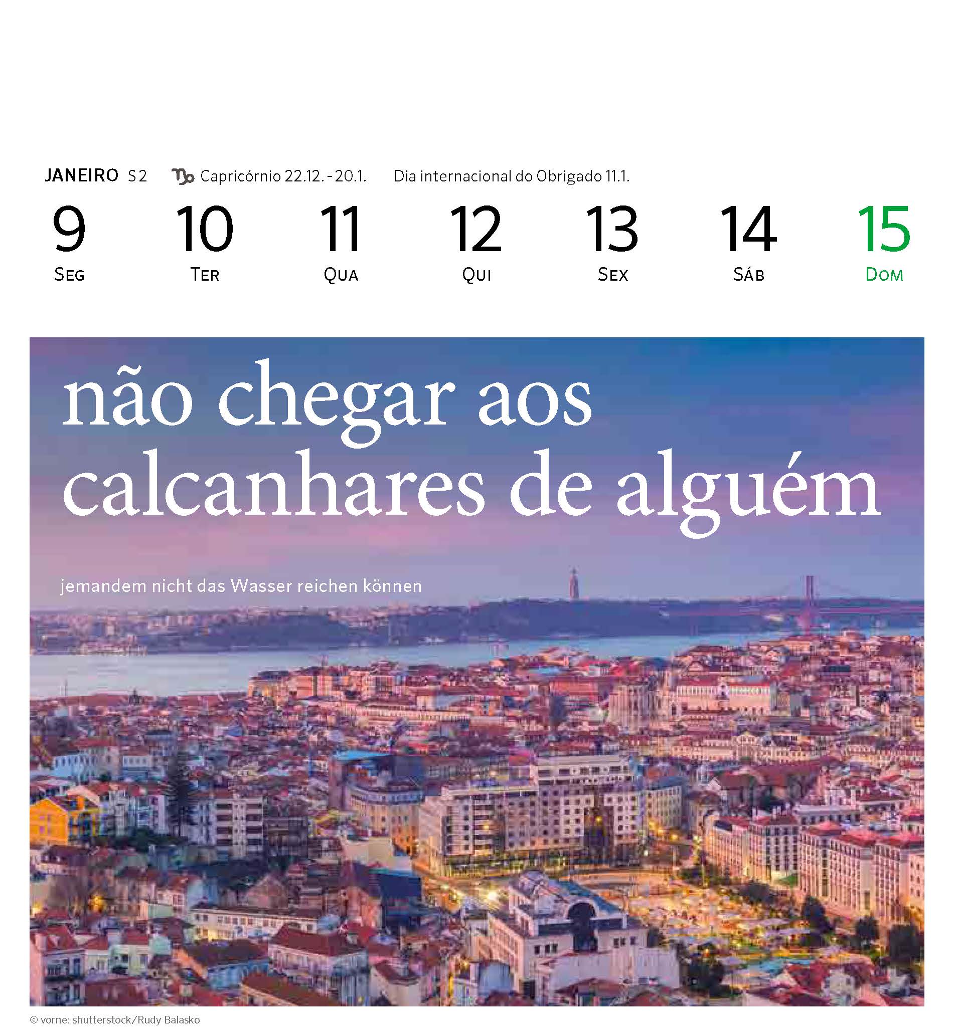 PONS Sprachkalender Portugiesisch 2023