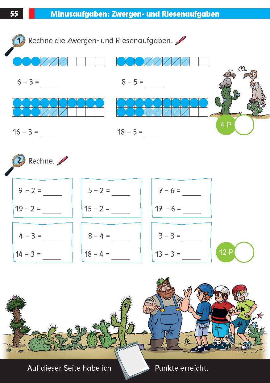 Die drei ??? Kids: Mein Matheblock 1. Klasse