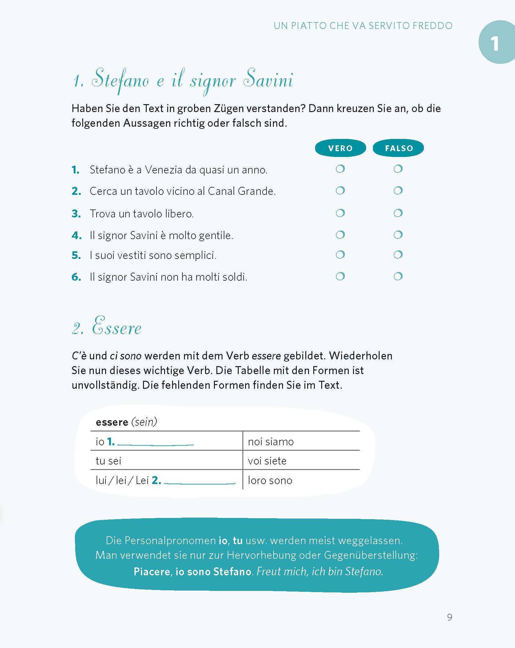 PONS Italienisch lernen mit Kurzgeschichten