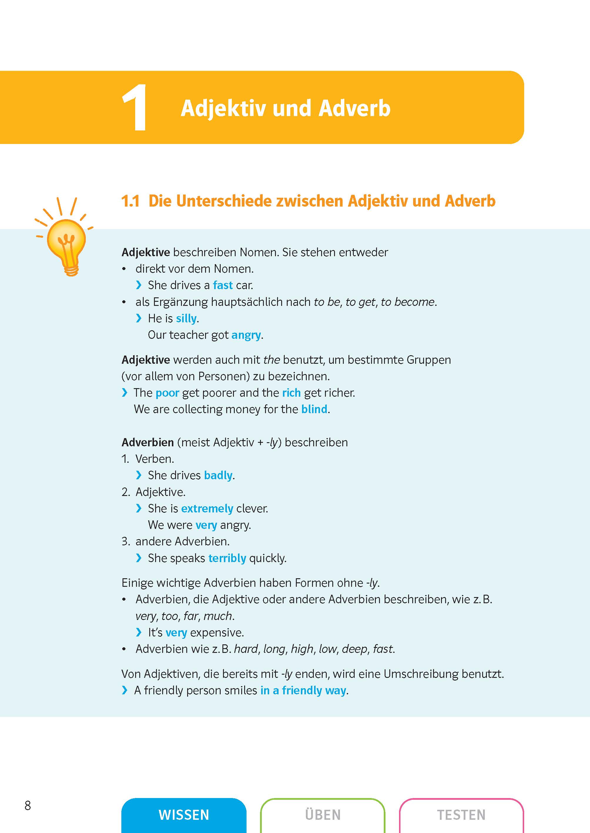 Klett Sicher in Englisch Grammatik 9./10. Klasse