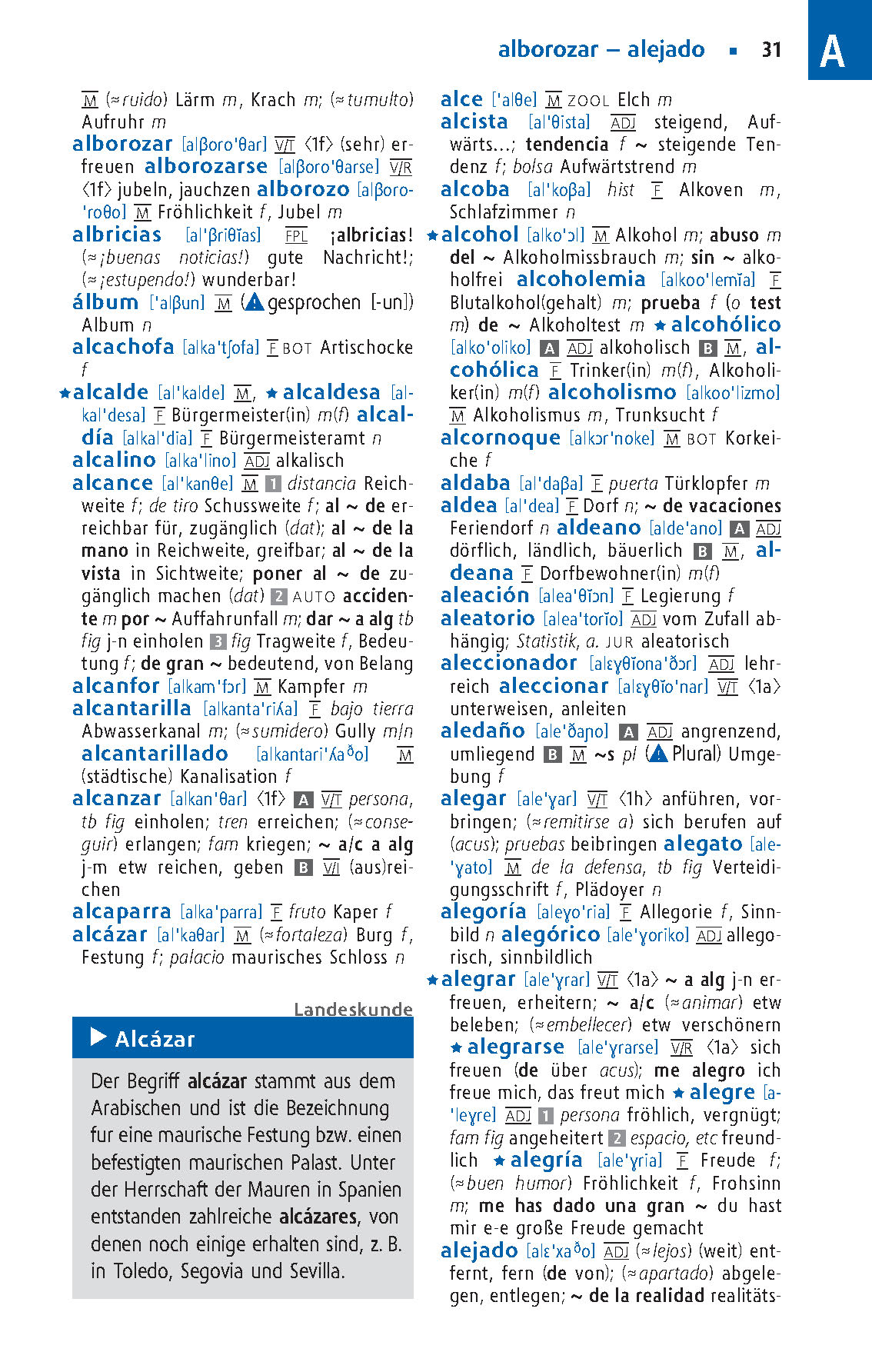 Langenscheidt Schulwörterbuch Spanisch