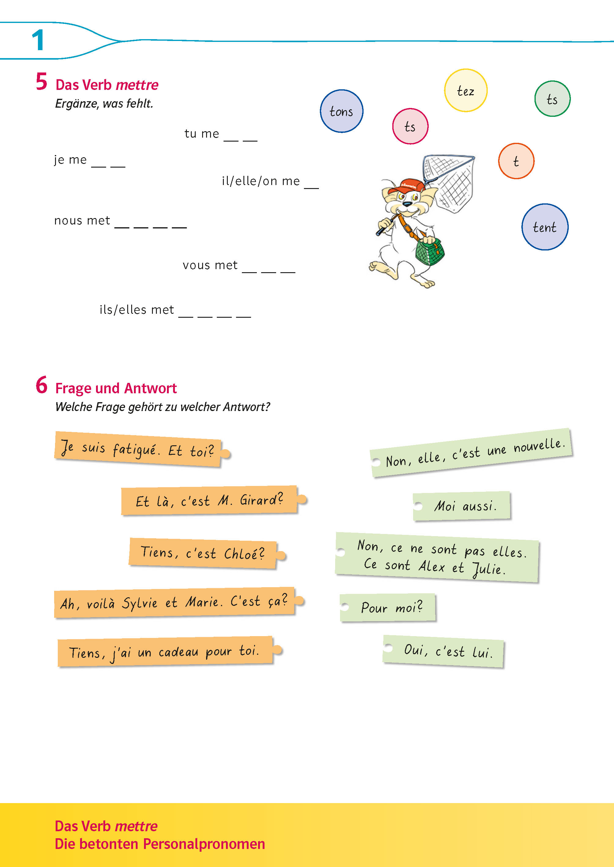 Découvertes 2 Bayern (ab 2017) - Übungsblock 2. Lernjahr