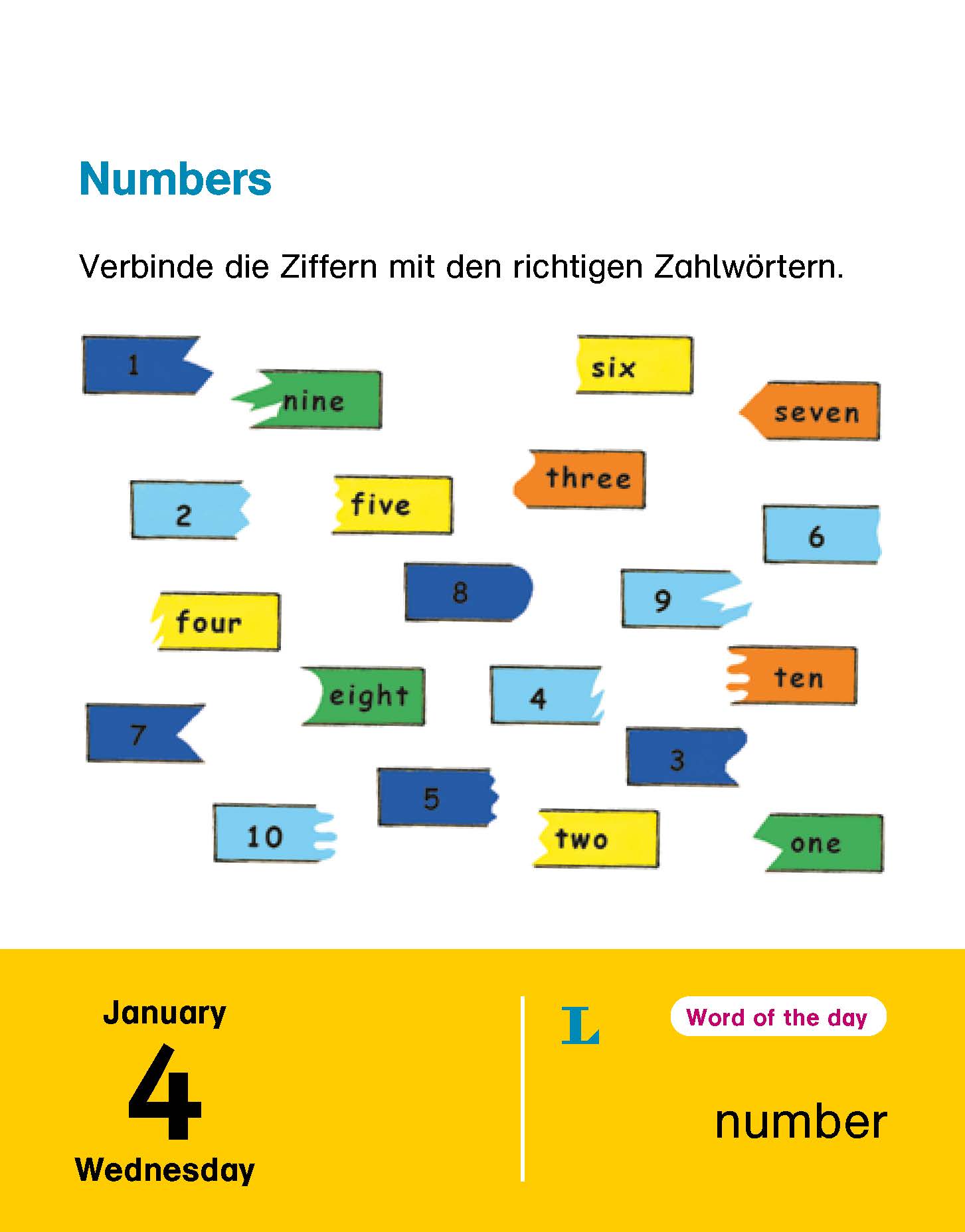 Langenscheidt Kinderkalender Englisch 2023