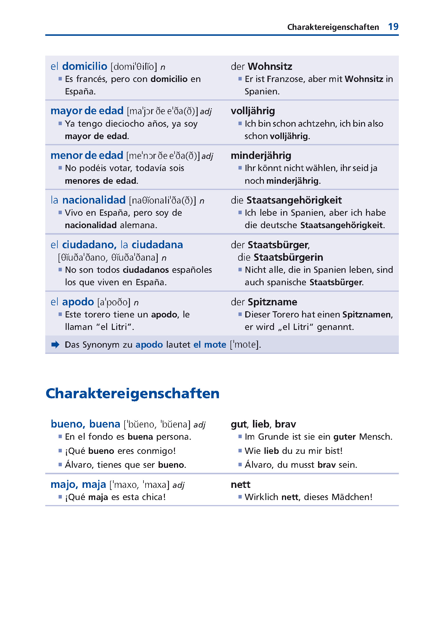 Langenscheidt Grund- und Aufbauwortschatz Spanisch