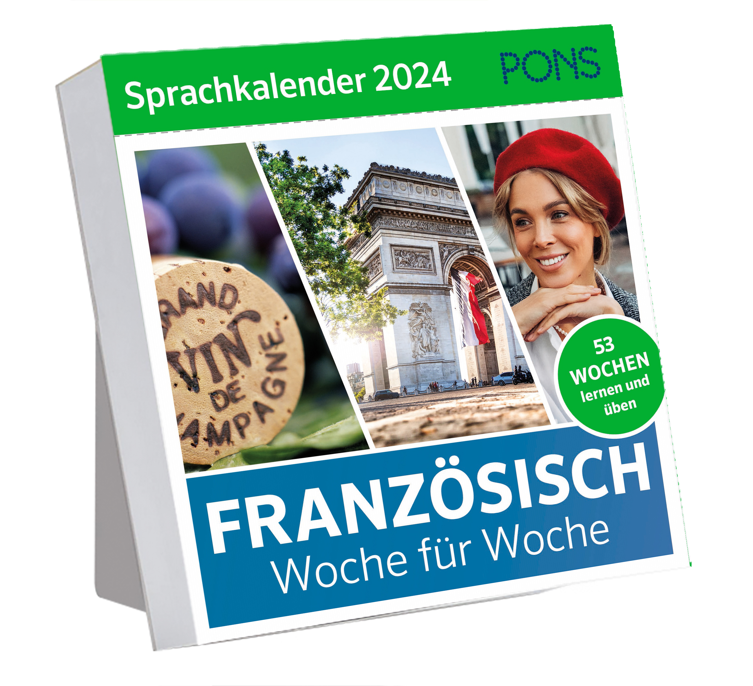 PONS Sprachkalender 2024 Französisch