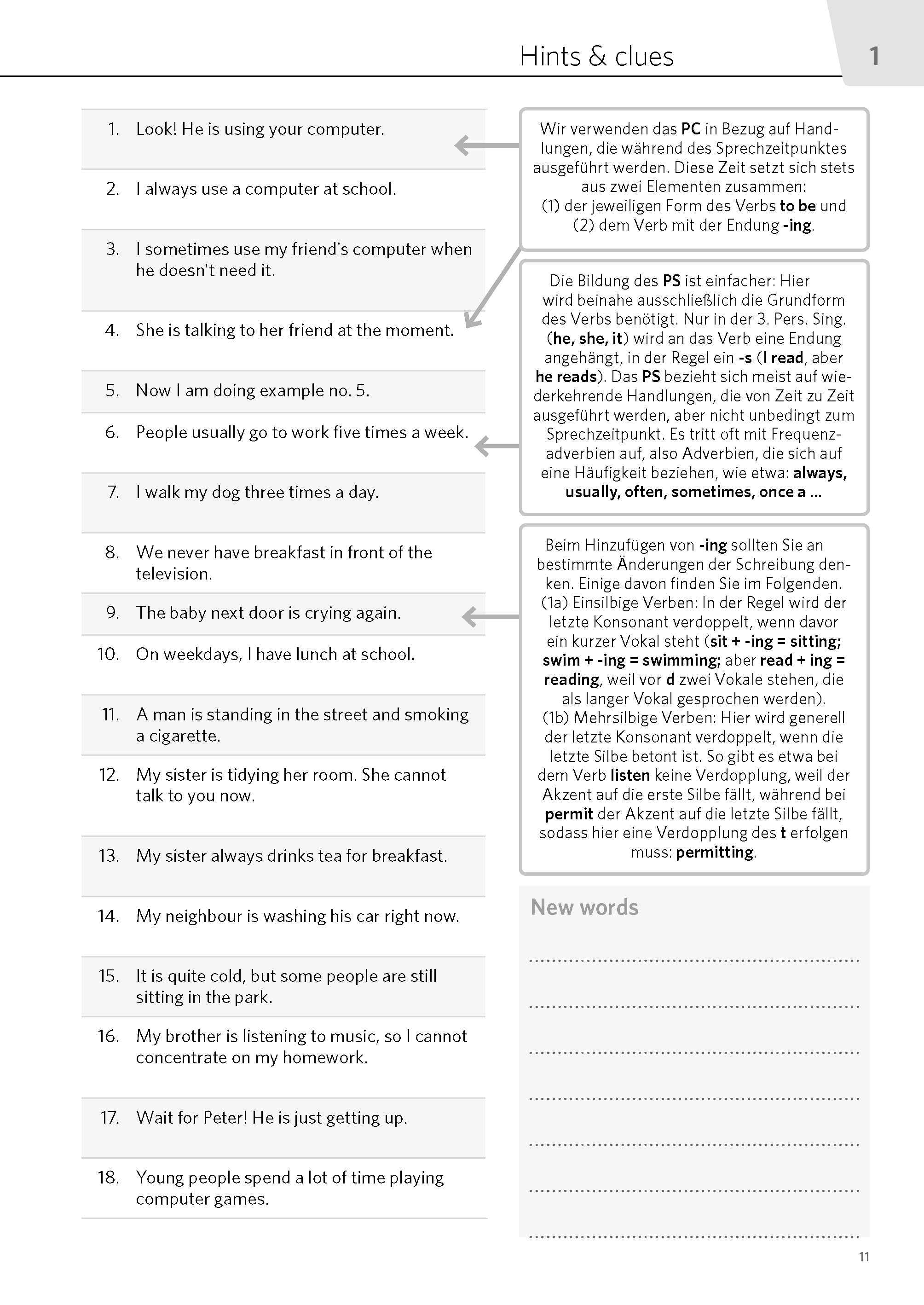 PONS Satz für Satz Englisch Zeiten und Tenses