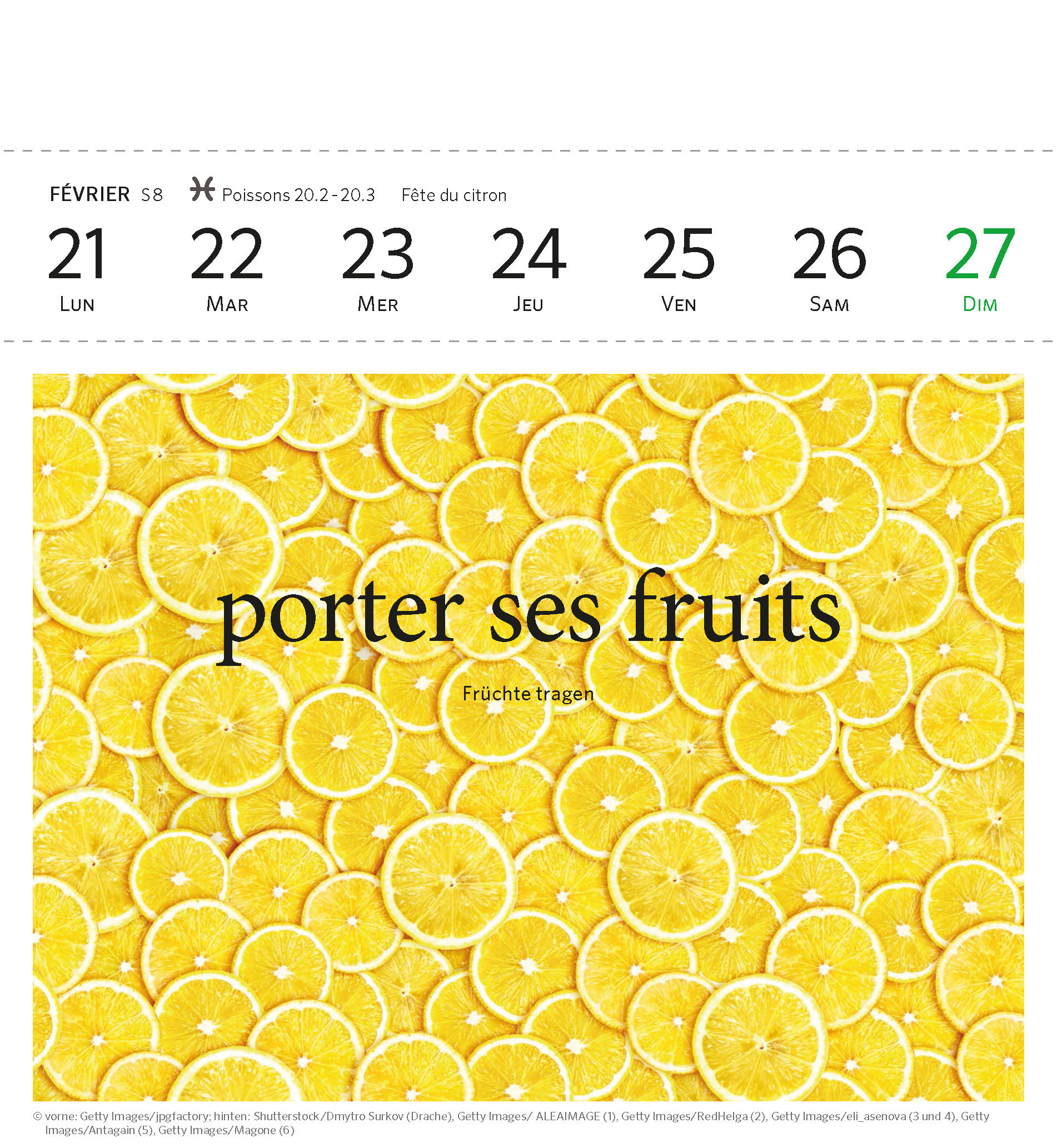 PONS Sprachkalender 2022 Französisch