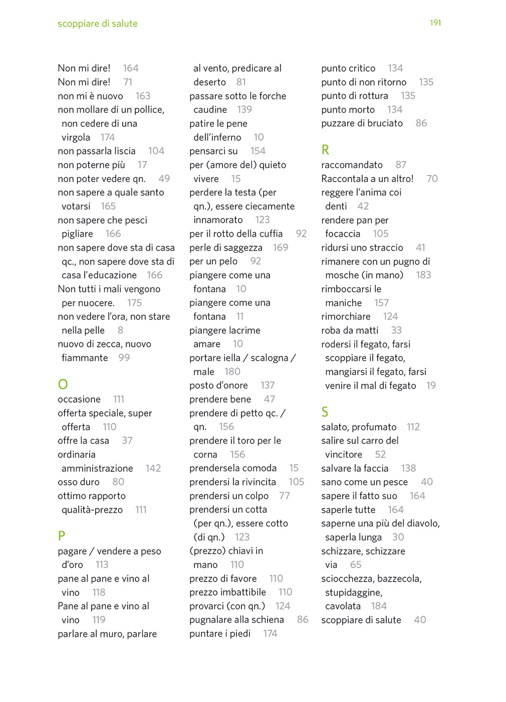 PONS Acqua in bocca!