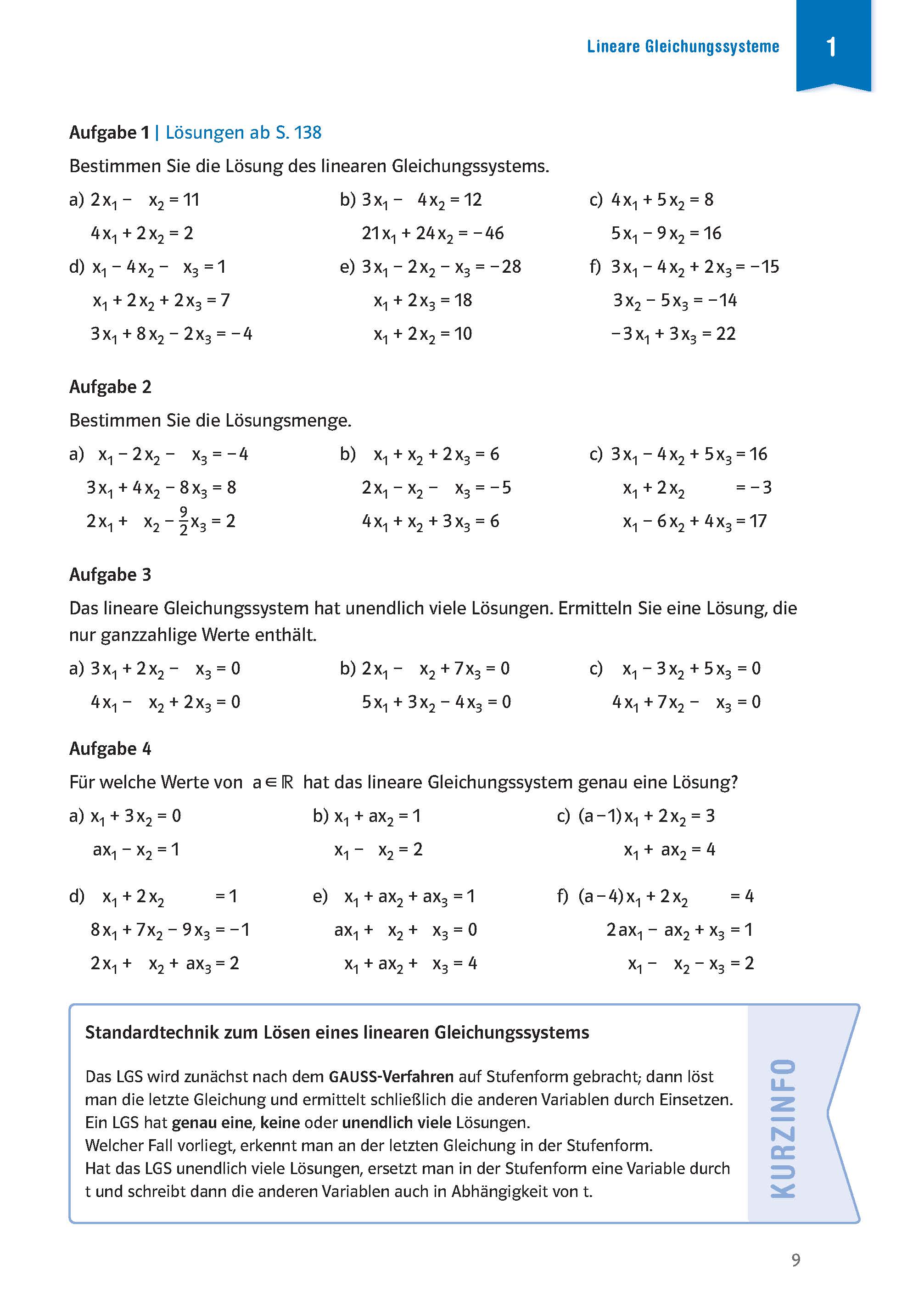 Klett Klausur-Training - Mathematik Analytische Geometrie und Lineare Algebra