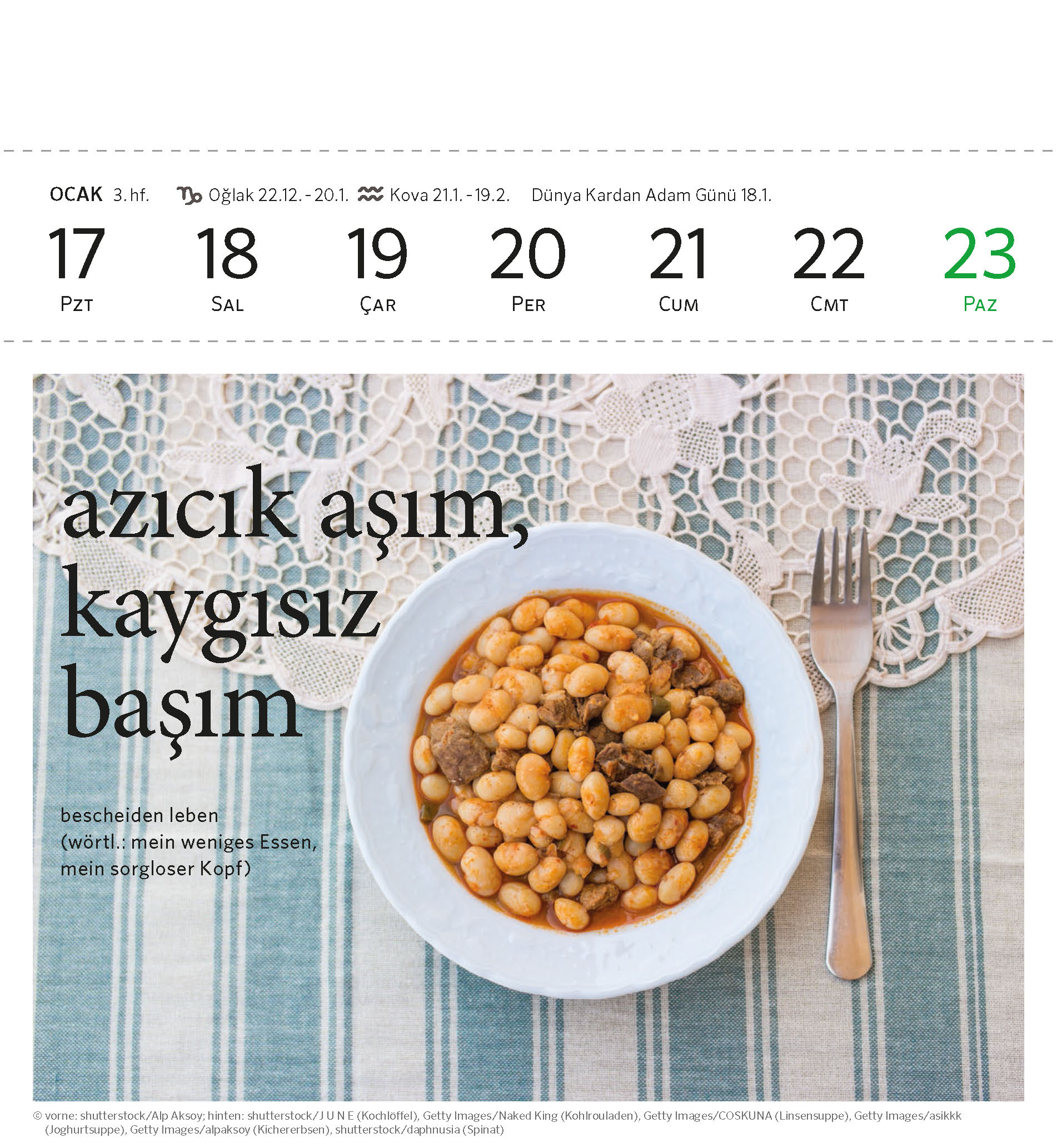 PONS Sprachkalender 2022 Türkisch