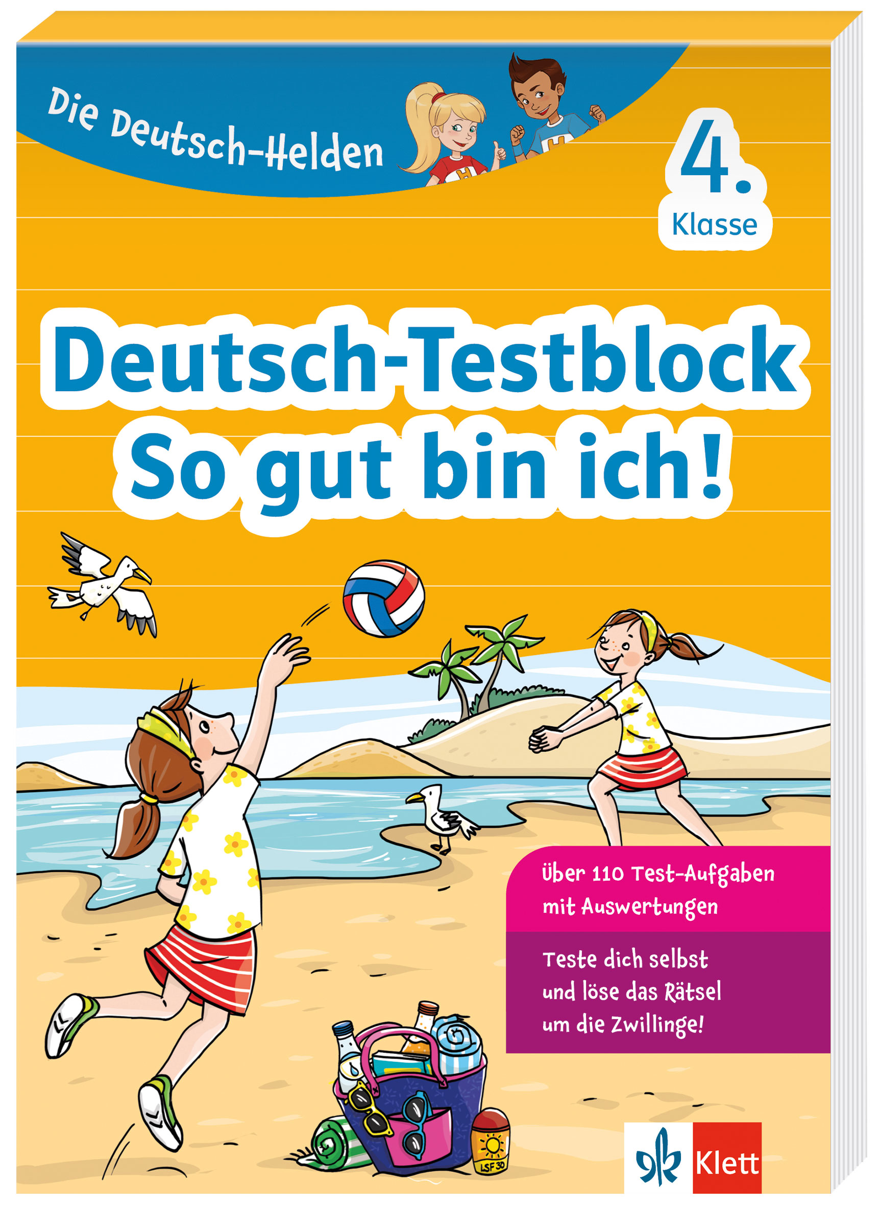 Klett Die Deutsch-Helden: Deutsch-Testblock So gut bin ich! 4. Klasse
