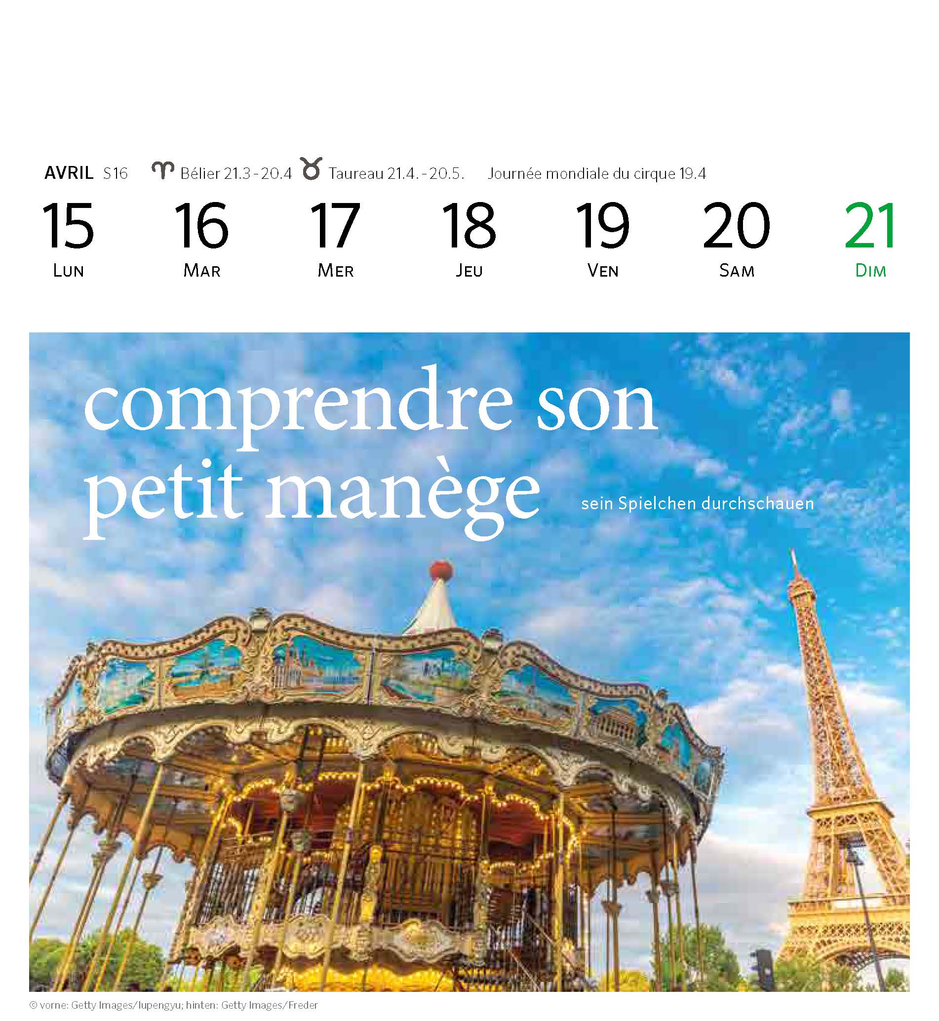 PONS Sprachkalender 2024 Französisch