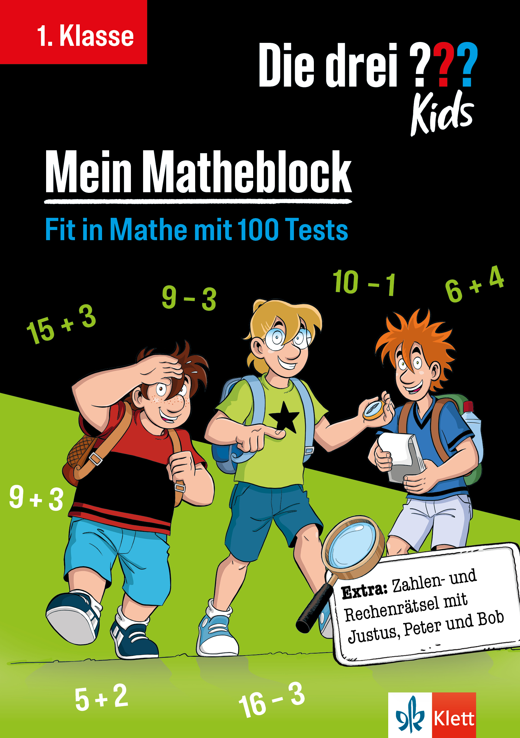 Die drei ??? Kids: Mein Matheblock 1. Klasse
