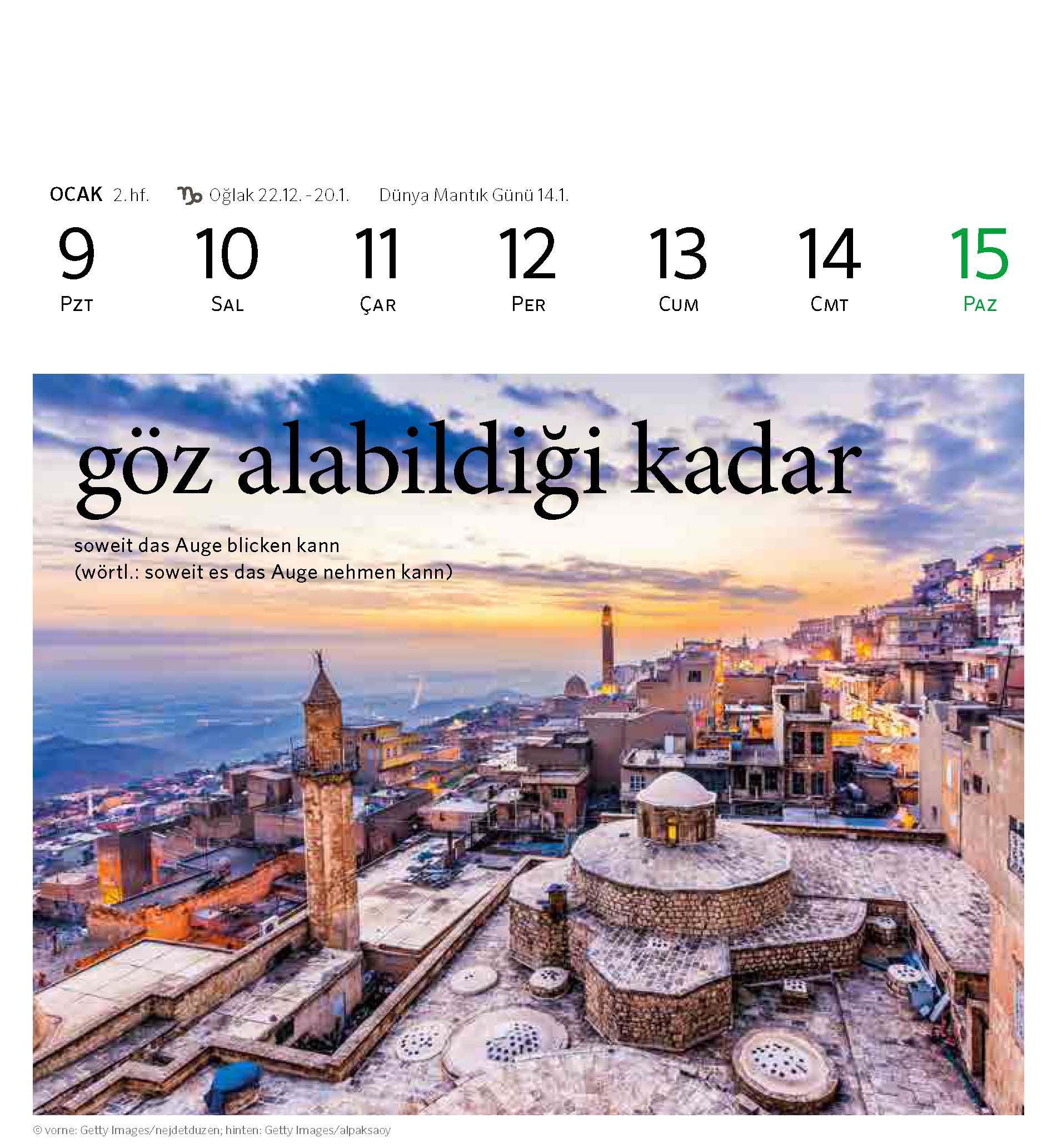 PONS Sprachkalender Türkisch 2023