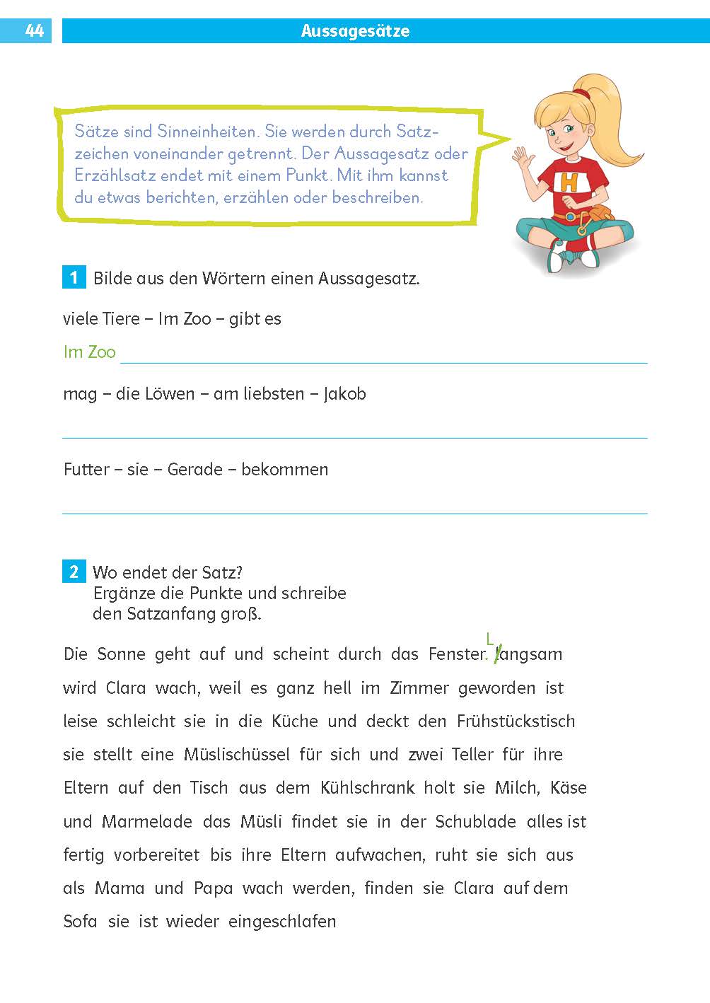 Klett Die Deutsch-Helden: Grammatik 4. Klasse