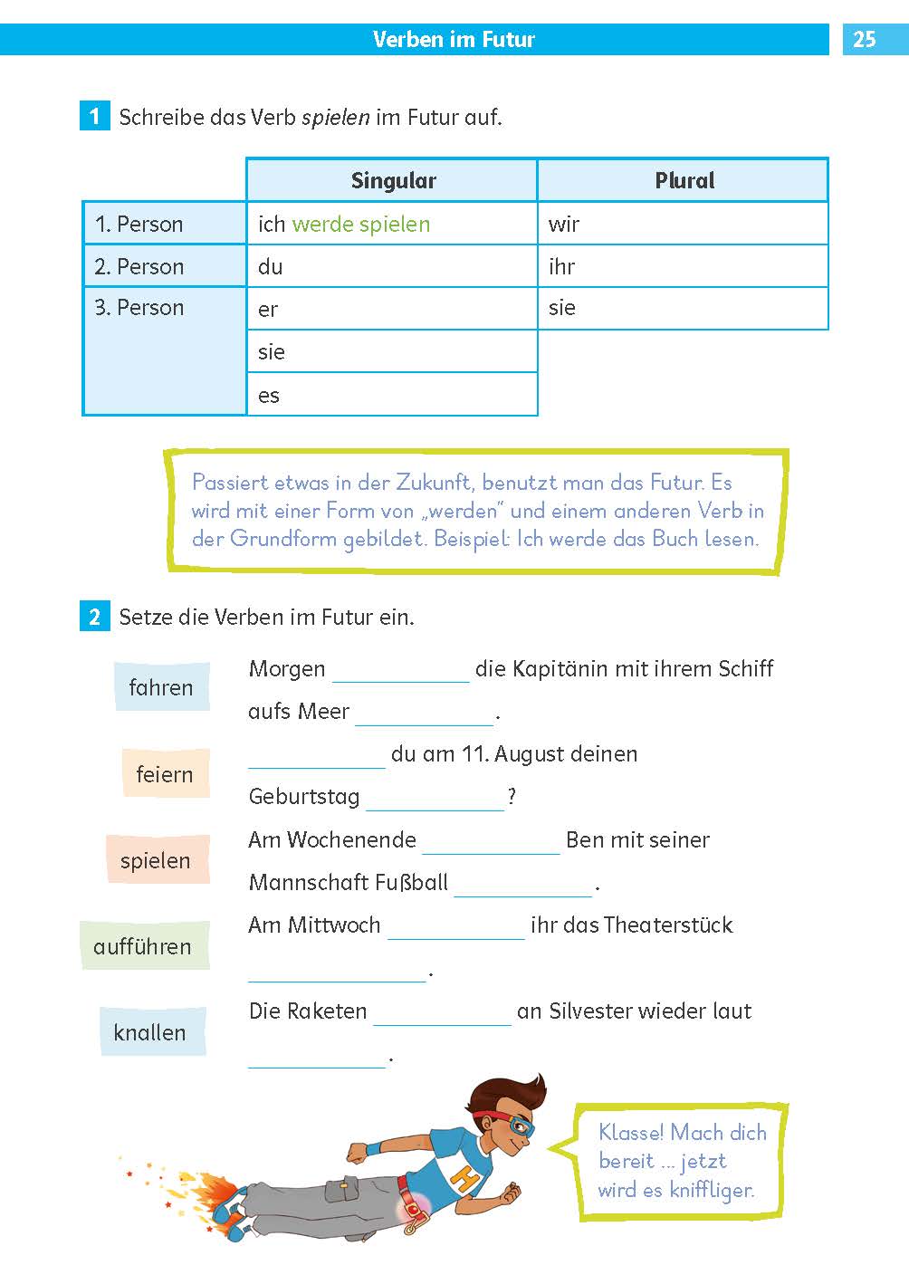 Klett Die Deutsch-Helden: Grammatik 4. Klasse