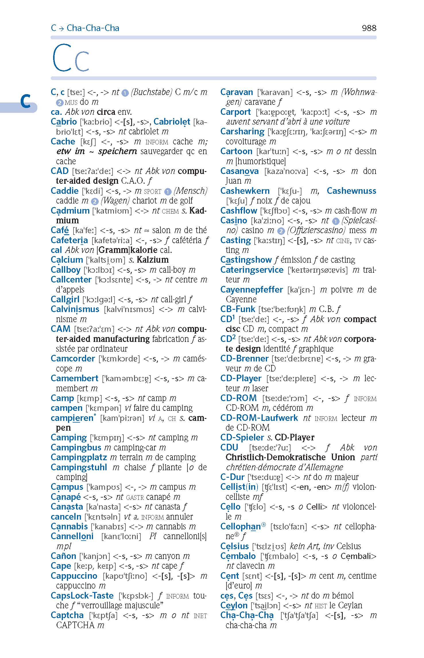 PONS Schülerwörterbuch Klausurausgabe Französisch