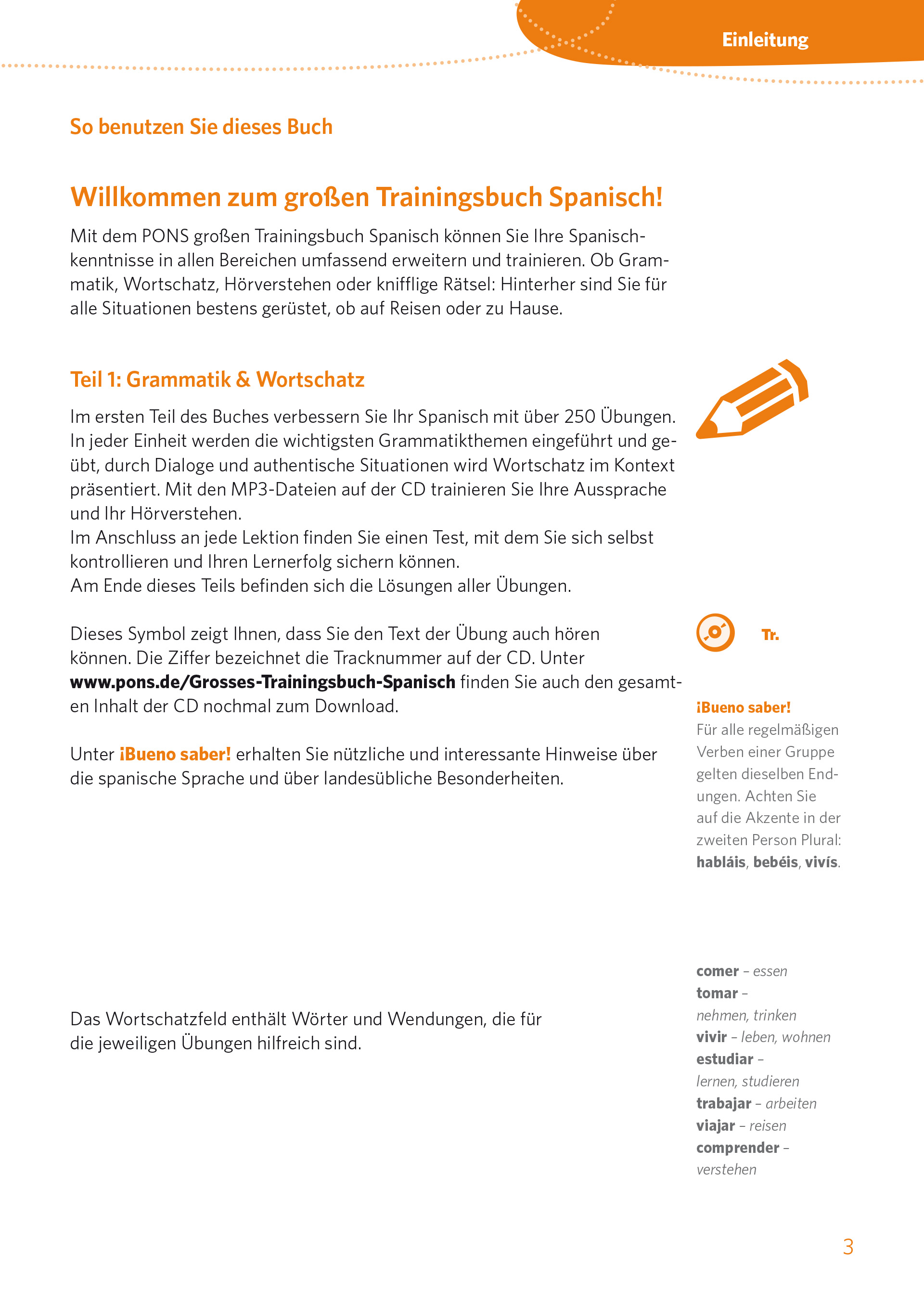 PONS Das große Trainingsbuch Spanisch