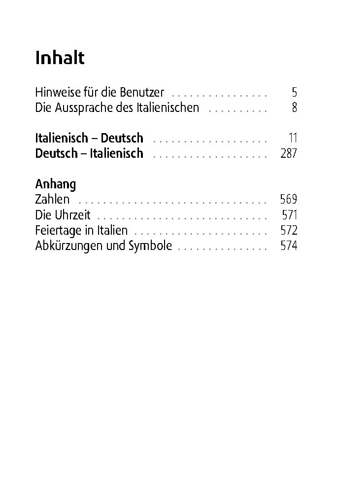 Langenscheidt Reisewörterbuch Italienisch