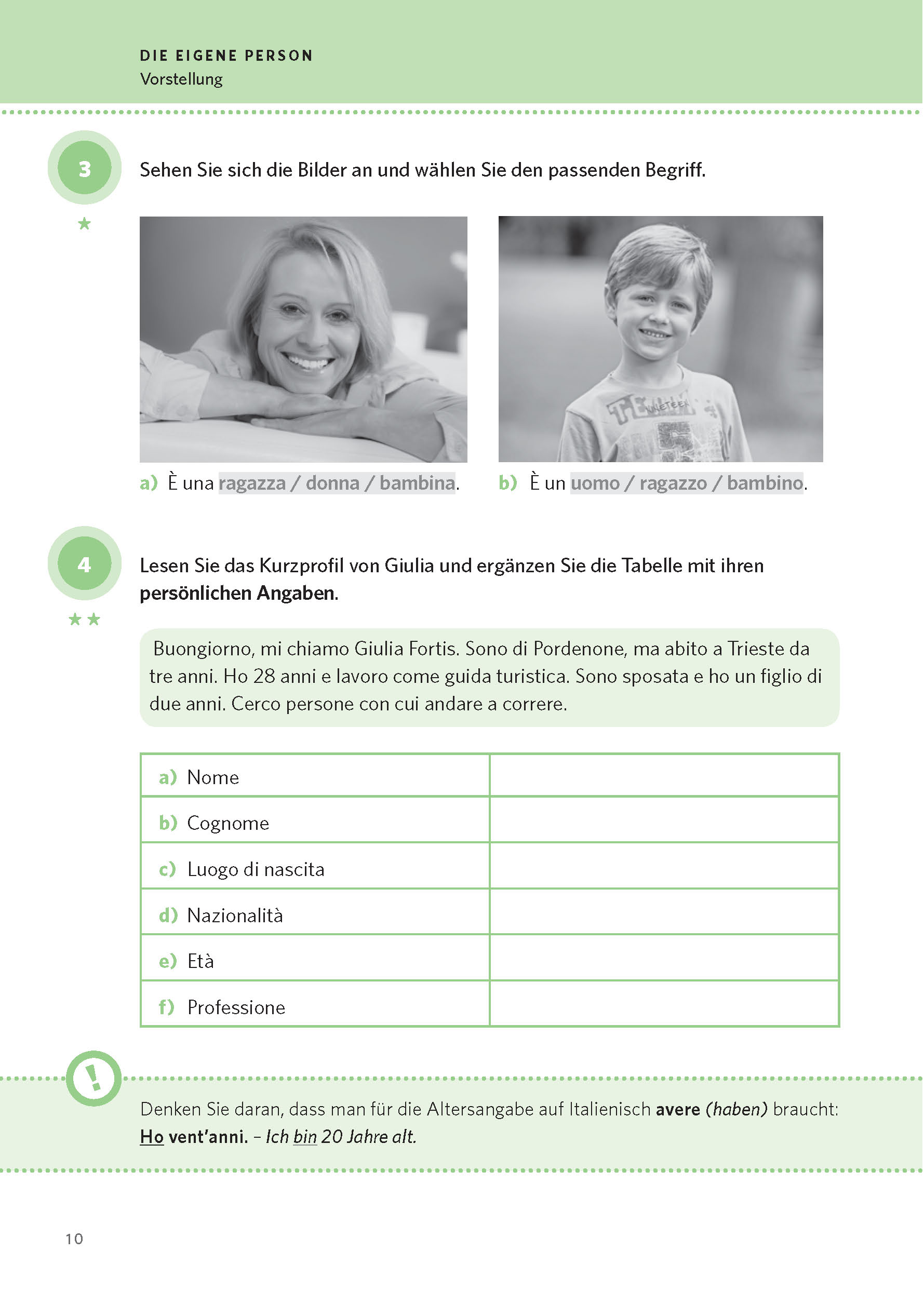 PONS 250 Wortschatz-Übungen Italienisch