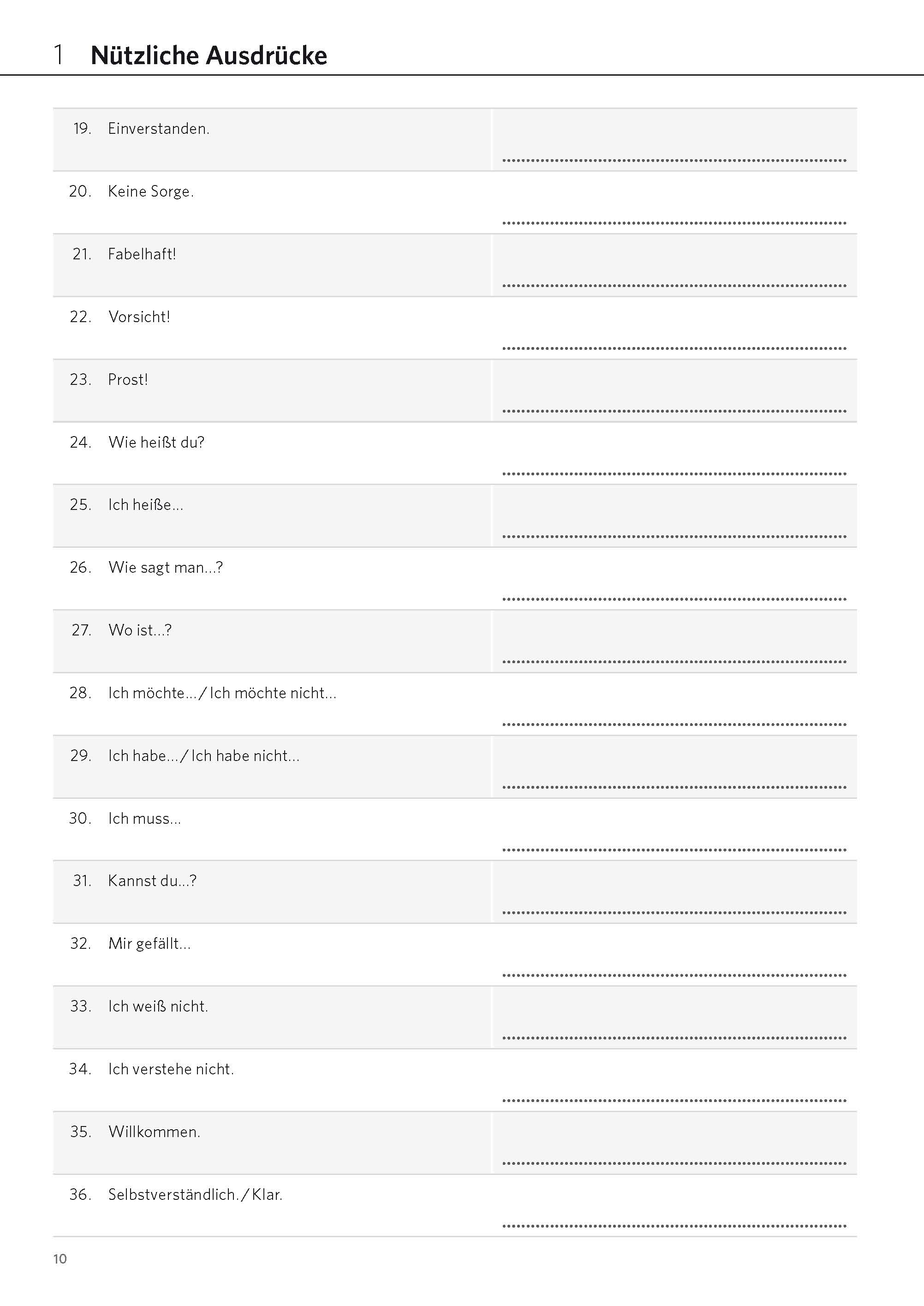 PONS Satz für Satz Spanisch A1