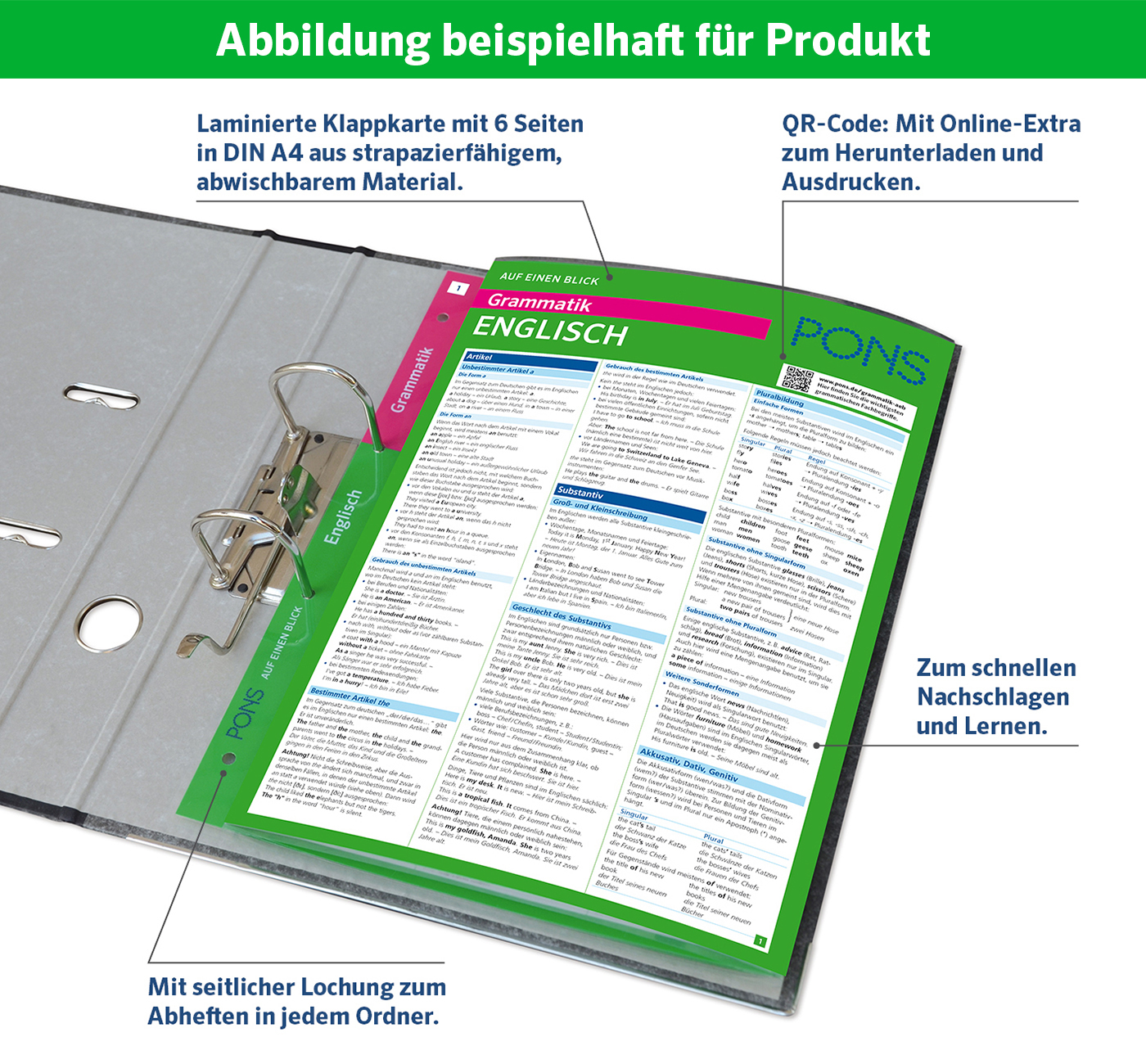 PONS Schriften auf einen Blick Arabisch