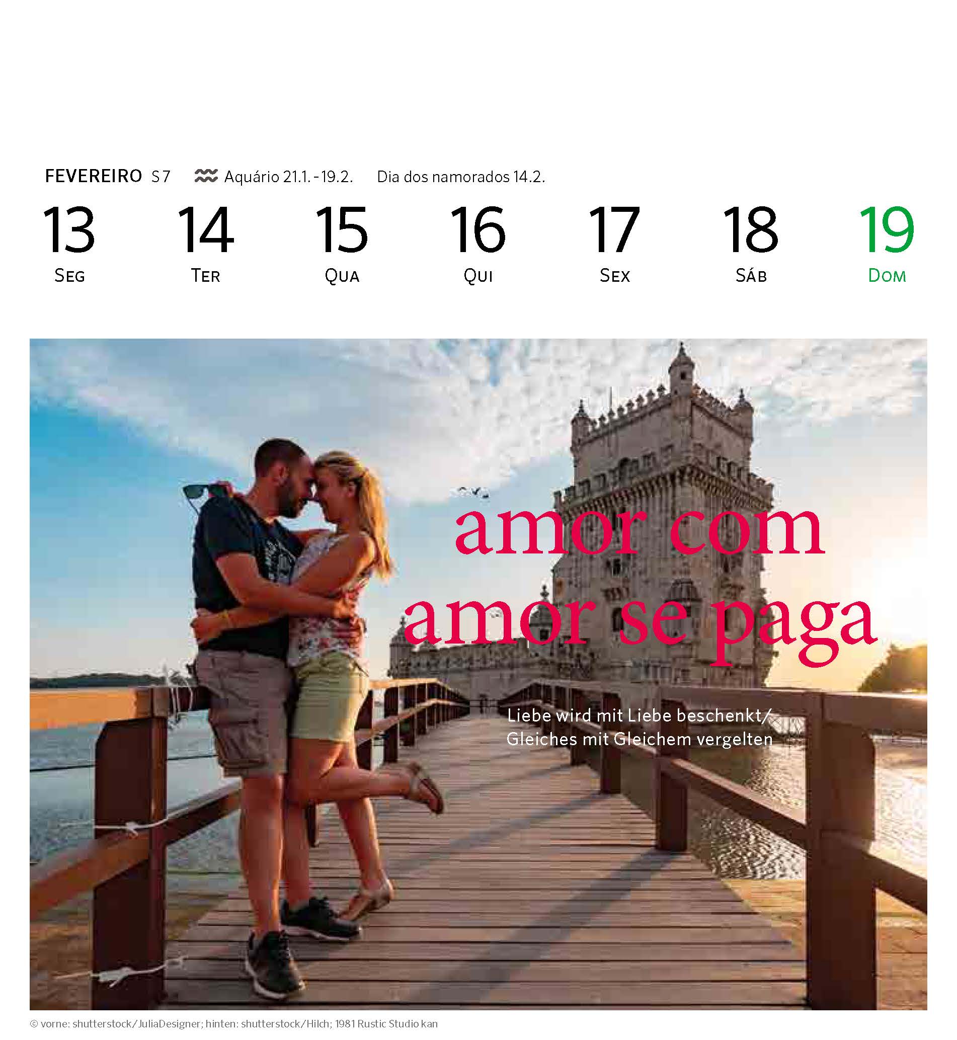 PONS Sprachkalender Portugiesisch 2023